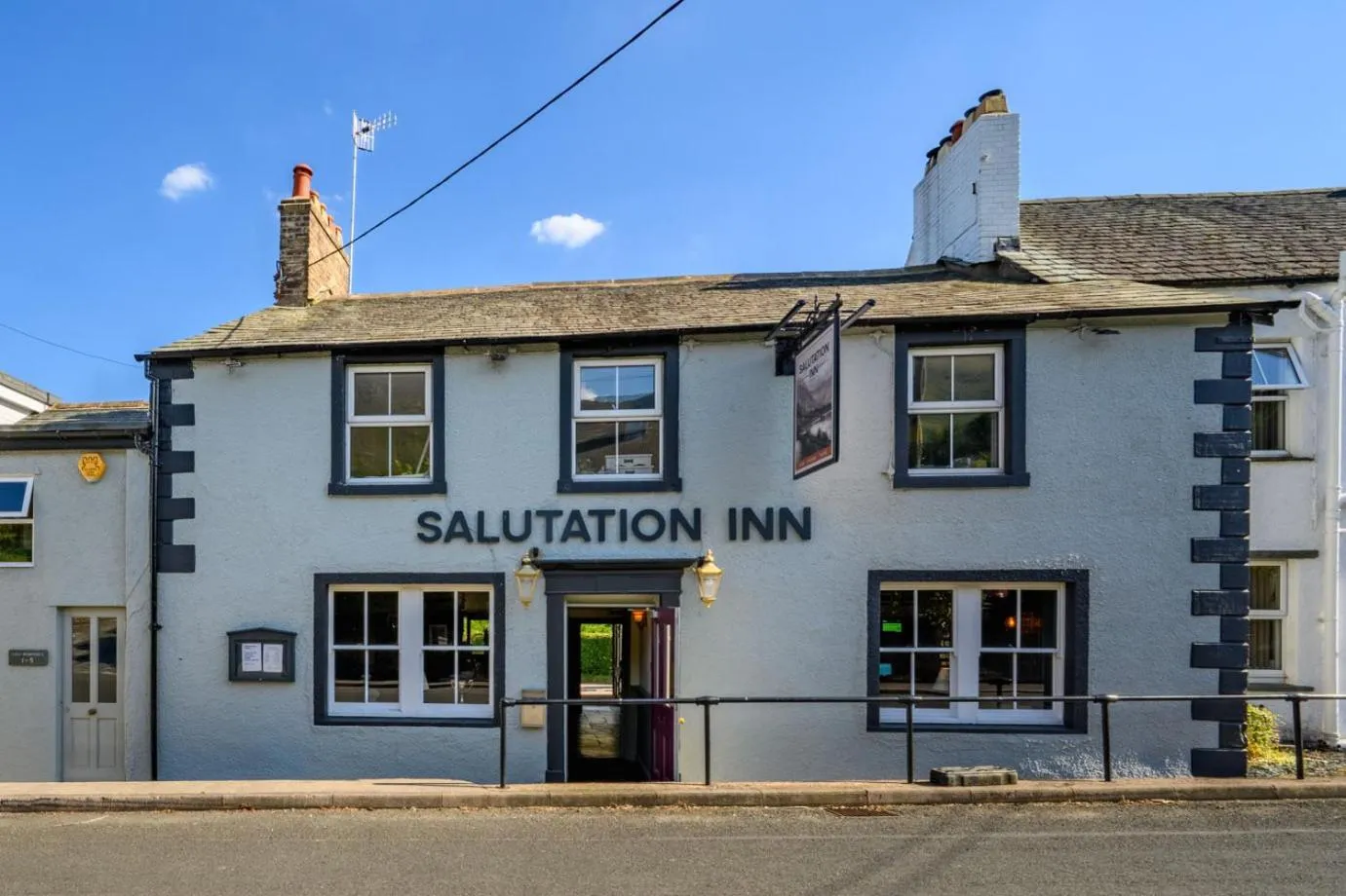 Property building in The Horse and Farrier Inn and The Salutation Inn Threlkeld Keswick