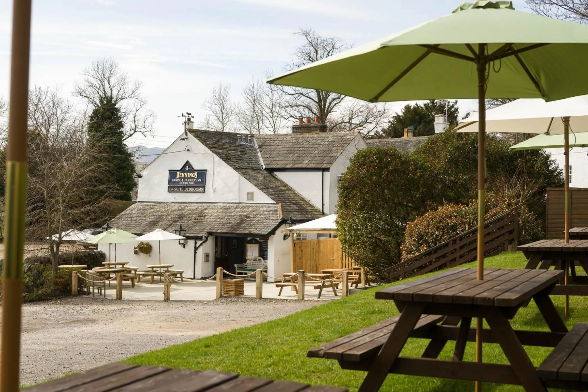 Property building in The Horse and Farrier Inn and The Salutation Inn Threlkeld Keswick