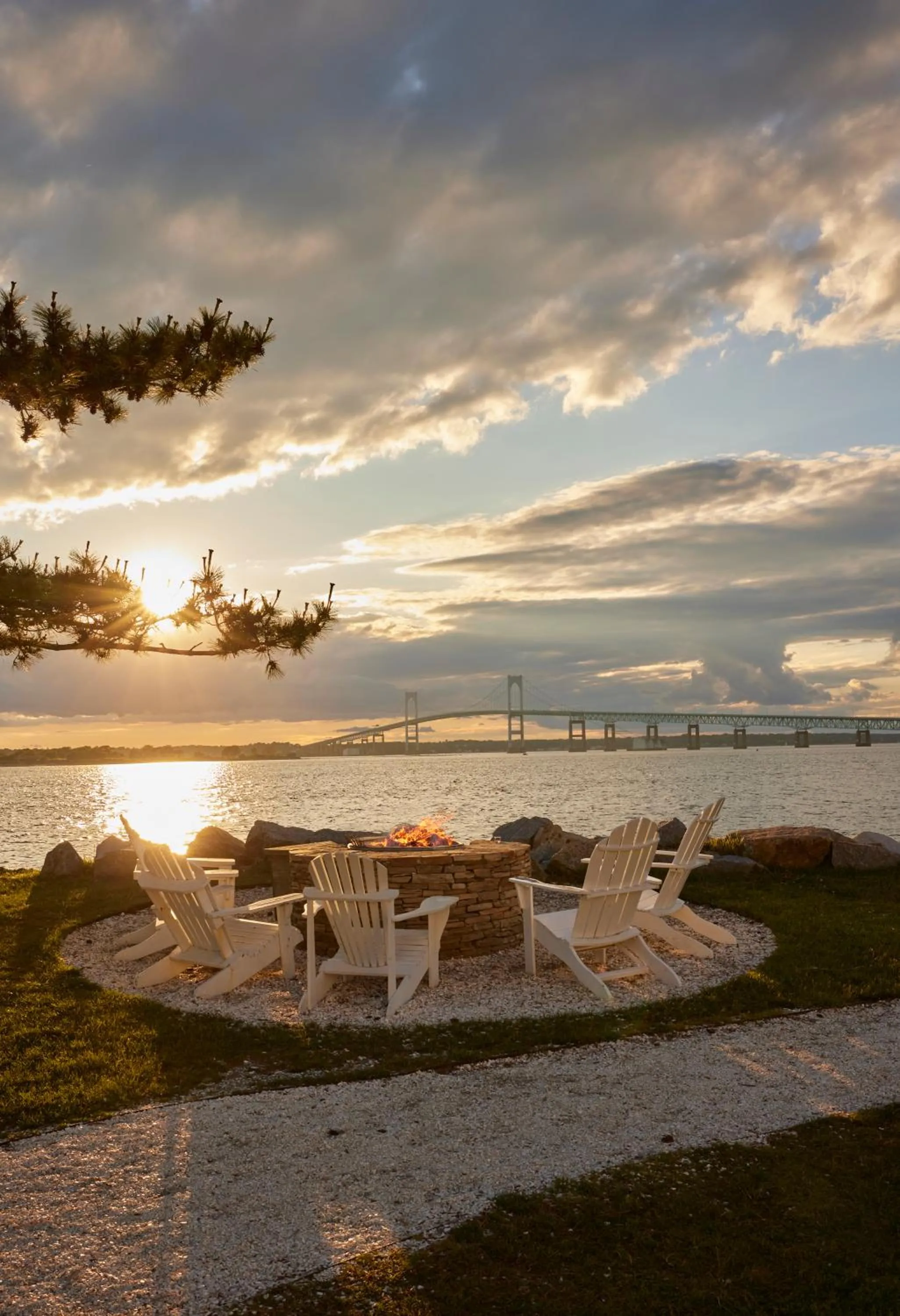 Natural landscape in Newport Harbor Island Resort