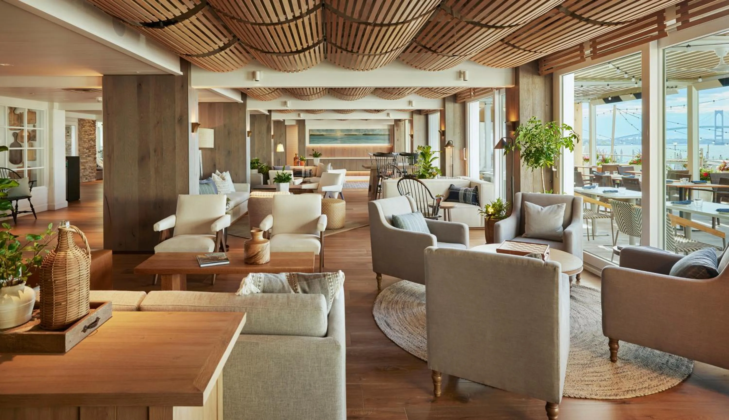 Lobby or reception in Newport Harbor Island Resort
