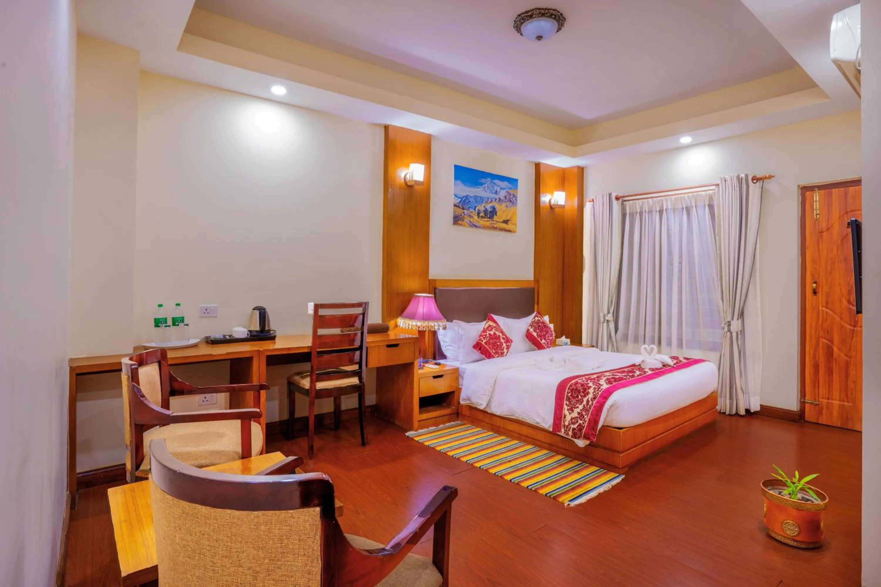 Bed in Hotel Water Tower