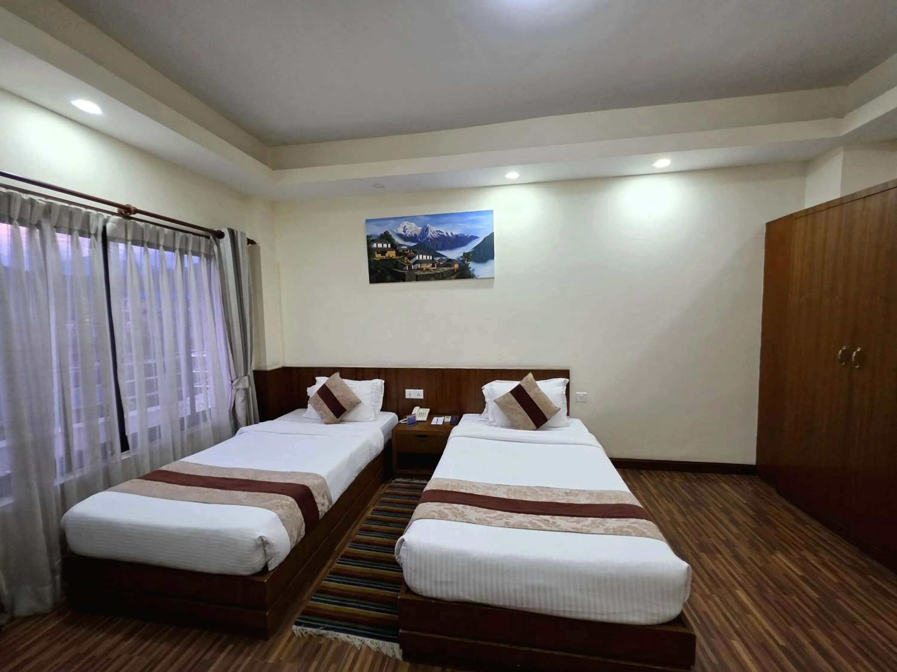 Bed in Hotel Water Tower