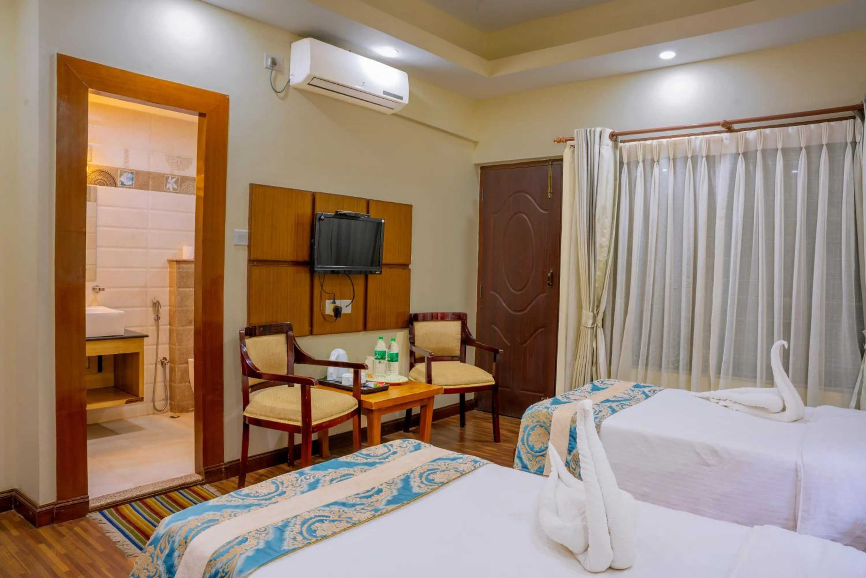 Bed in Hotel Water Tower