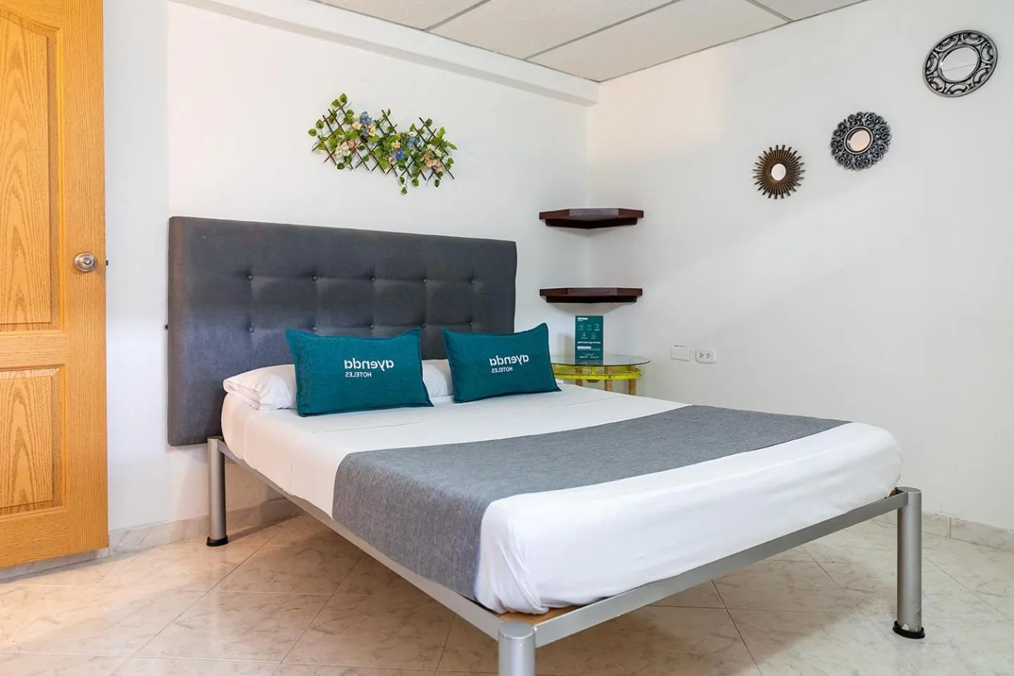 Bed in Hotel Ayenda Guadalupe