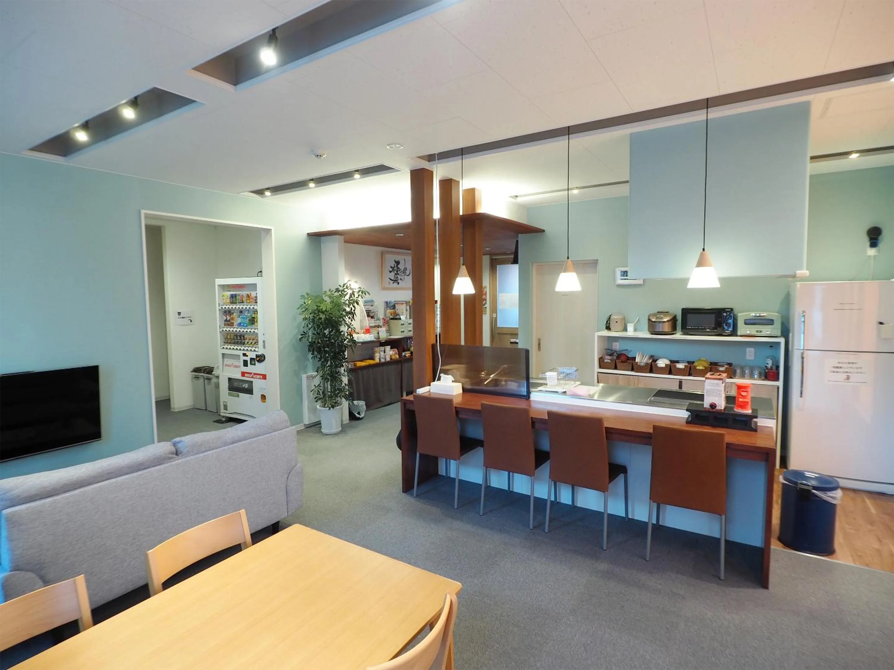Communal kitchen in Choine Hotel Sapporo Teine