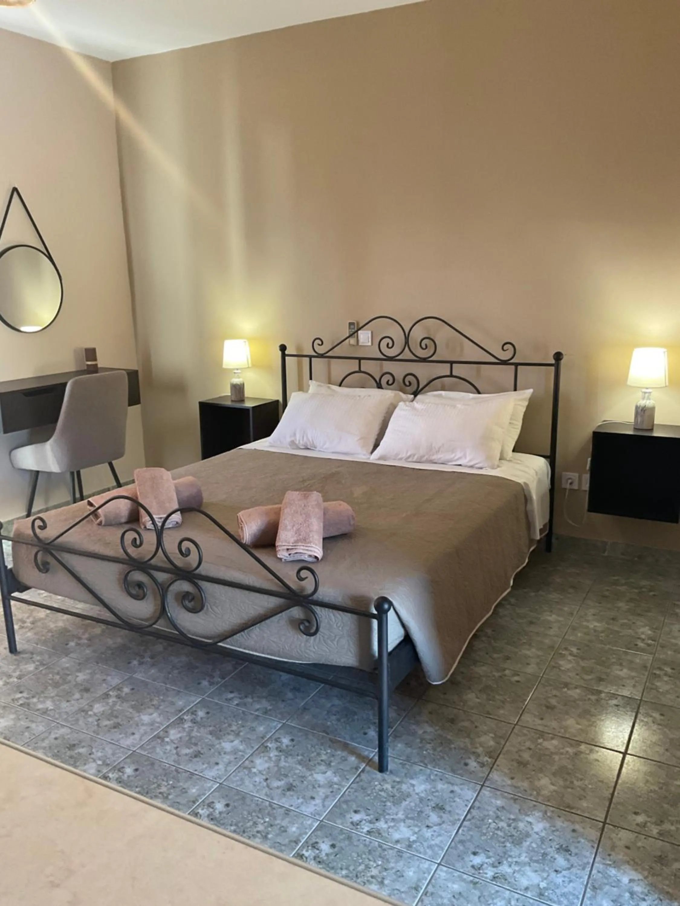 Bed in Maria Anastasia Studios