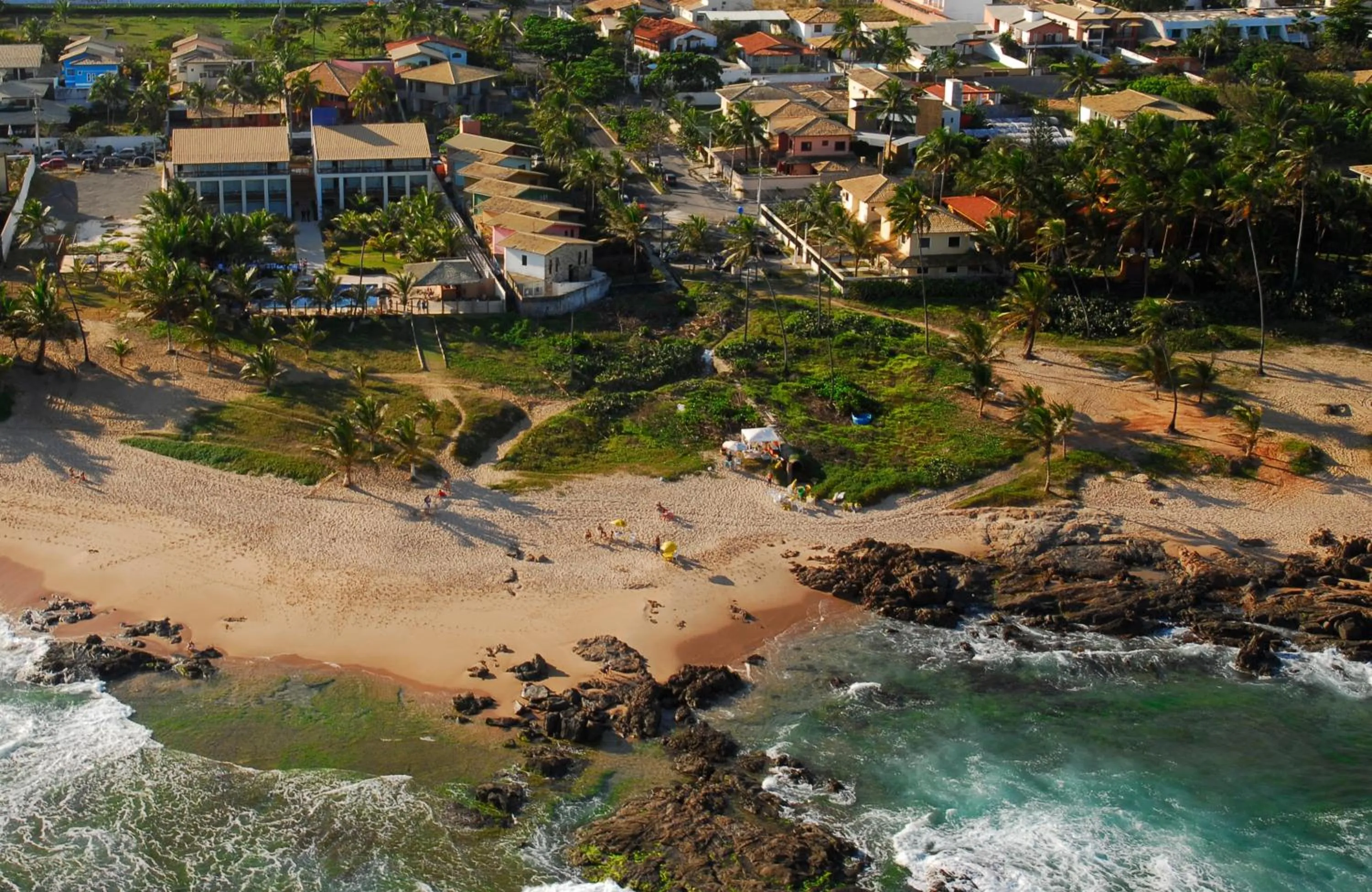 Bird's eye view in Samba Villa da Praia