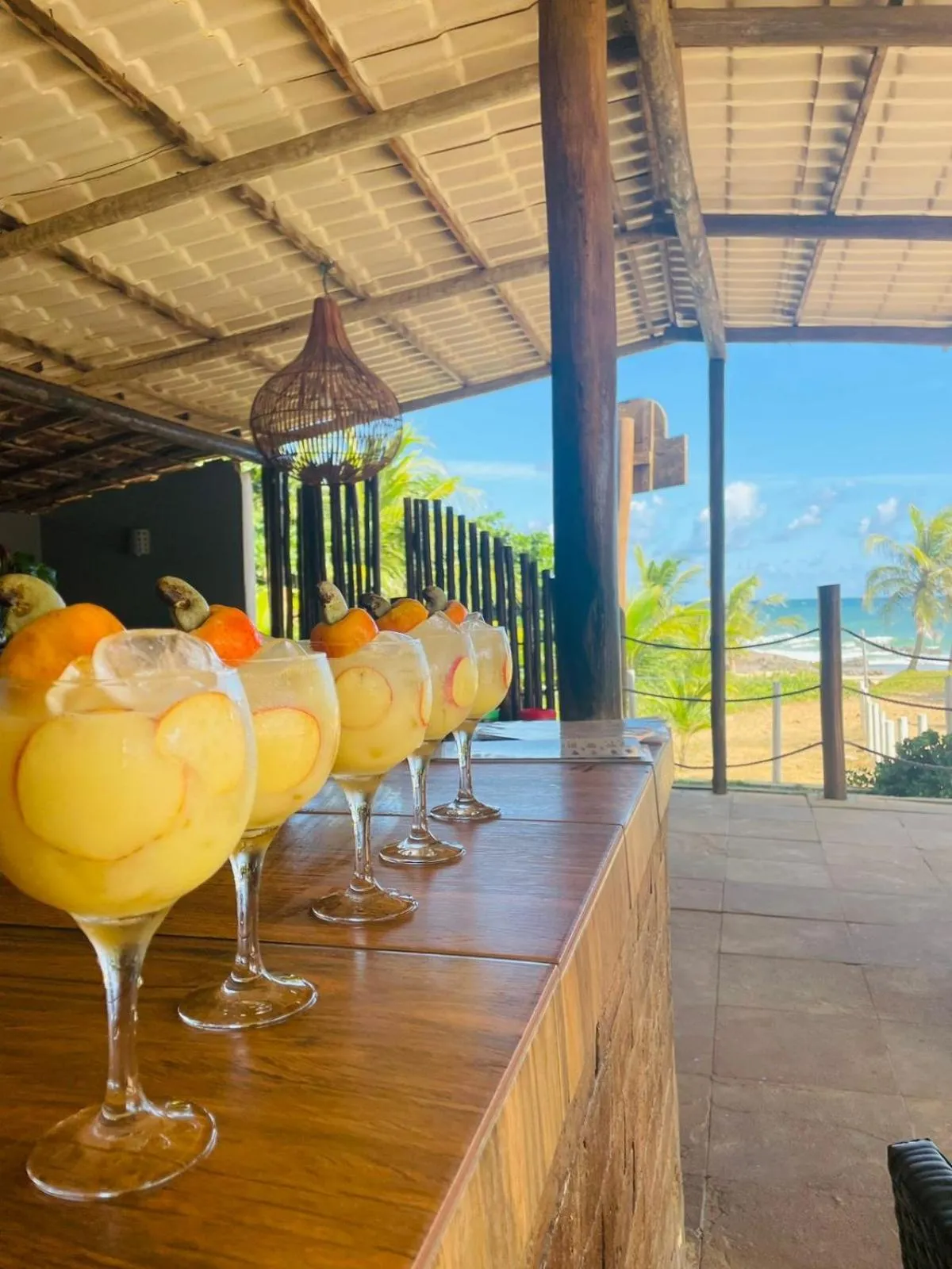 Food and drinks in Samba Villa da Praia