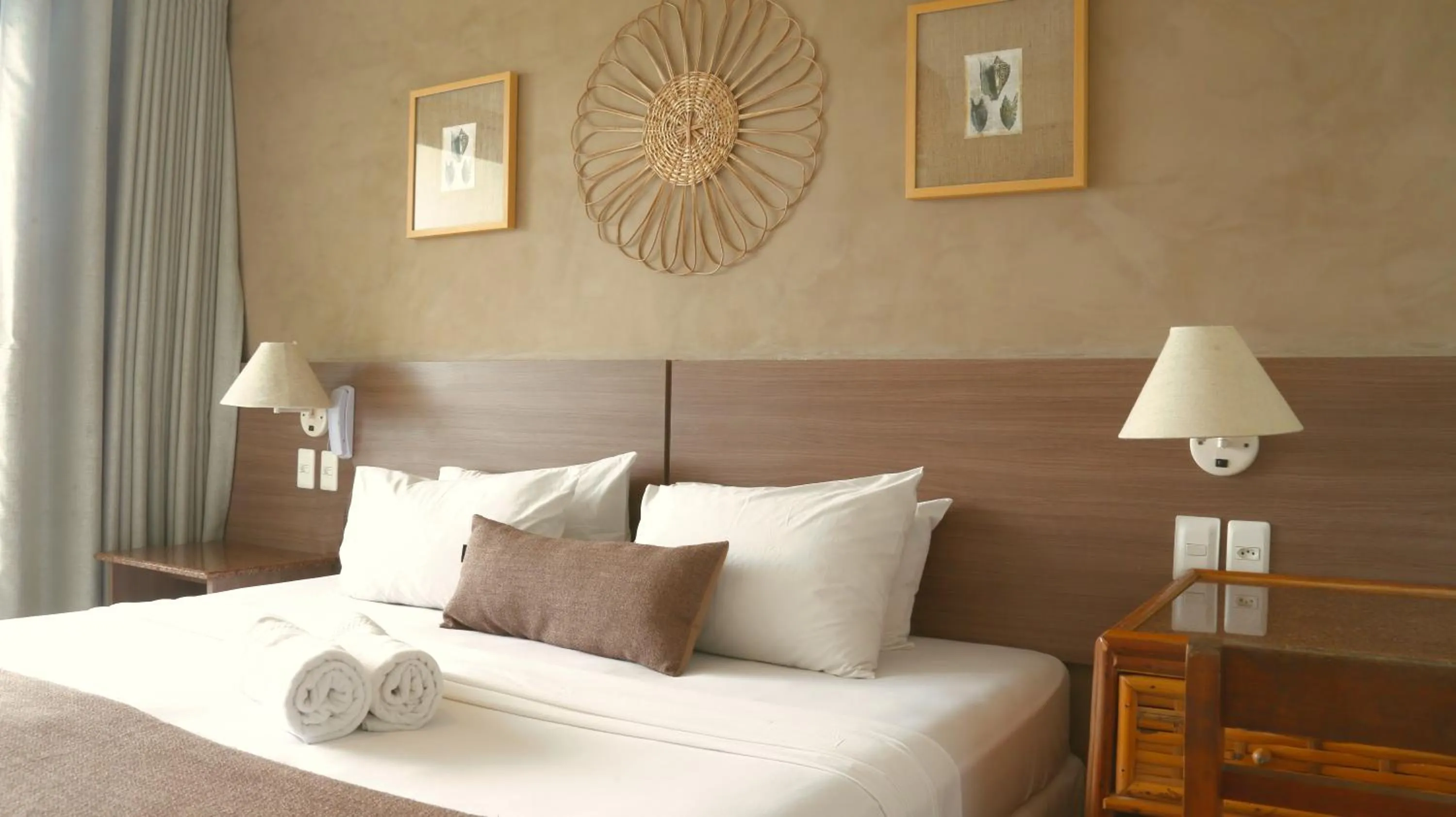 Bed in Samba Villa da Praia