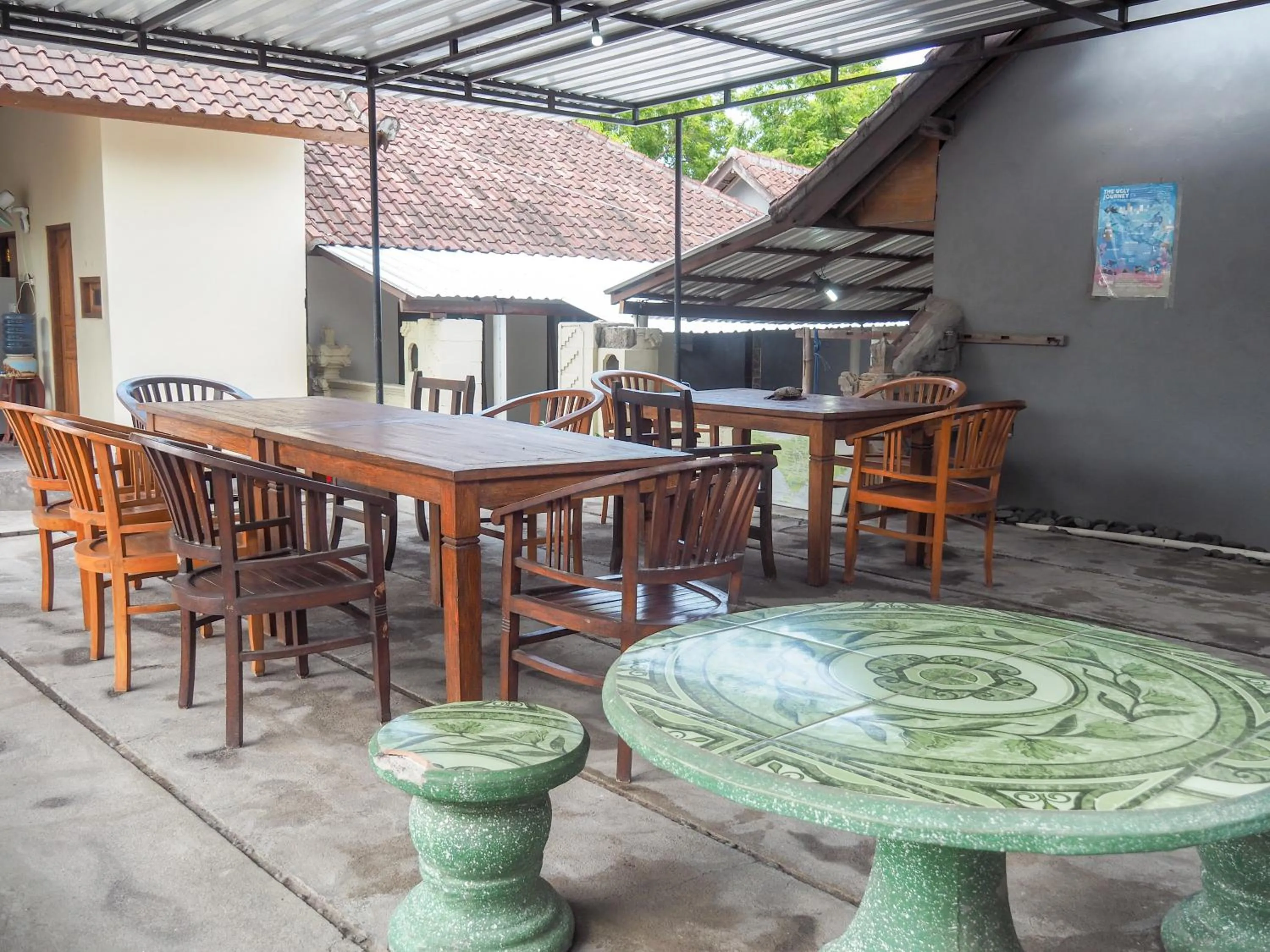 Food and drinks in Scuba Tribe Bali dive-resort