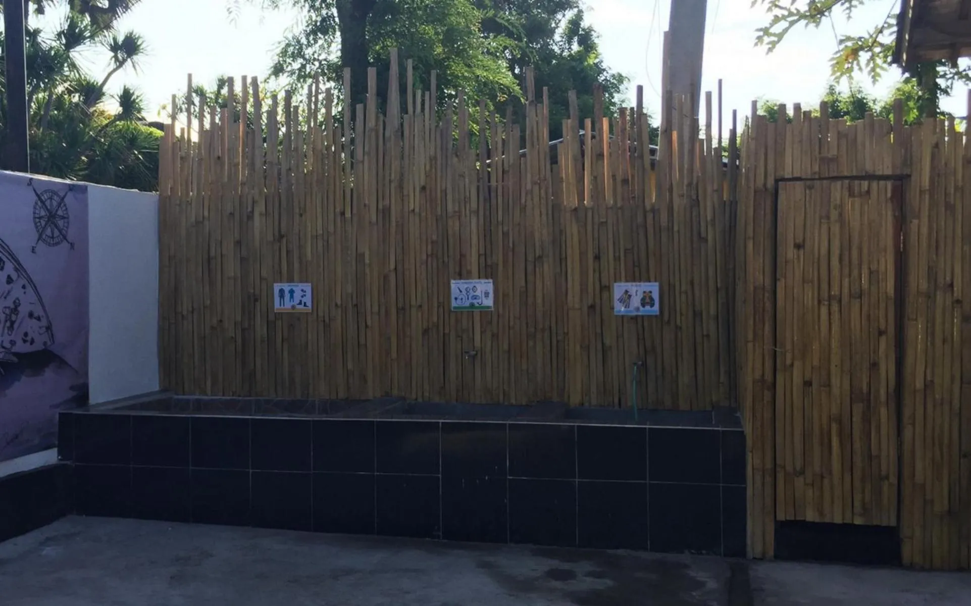 Property building in Scuba Tribe Bali dive-resort