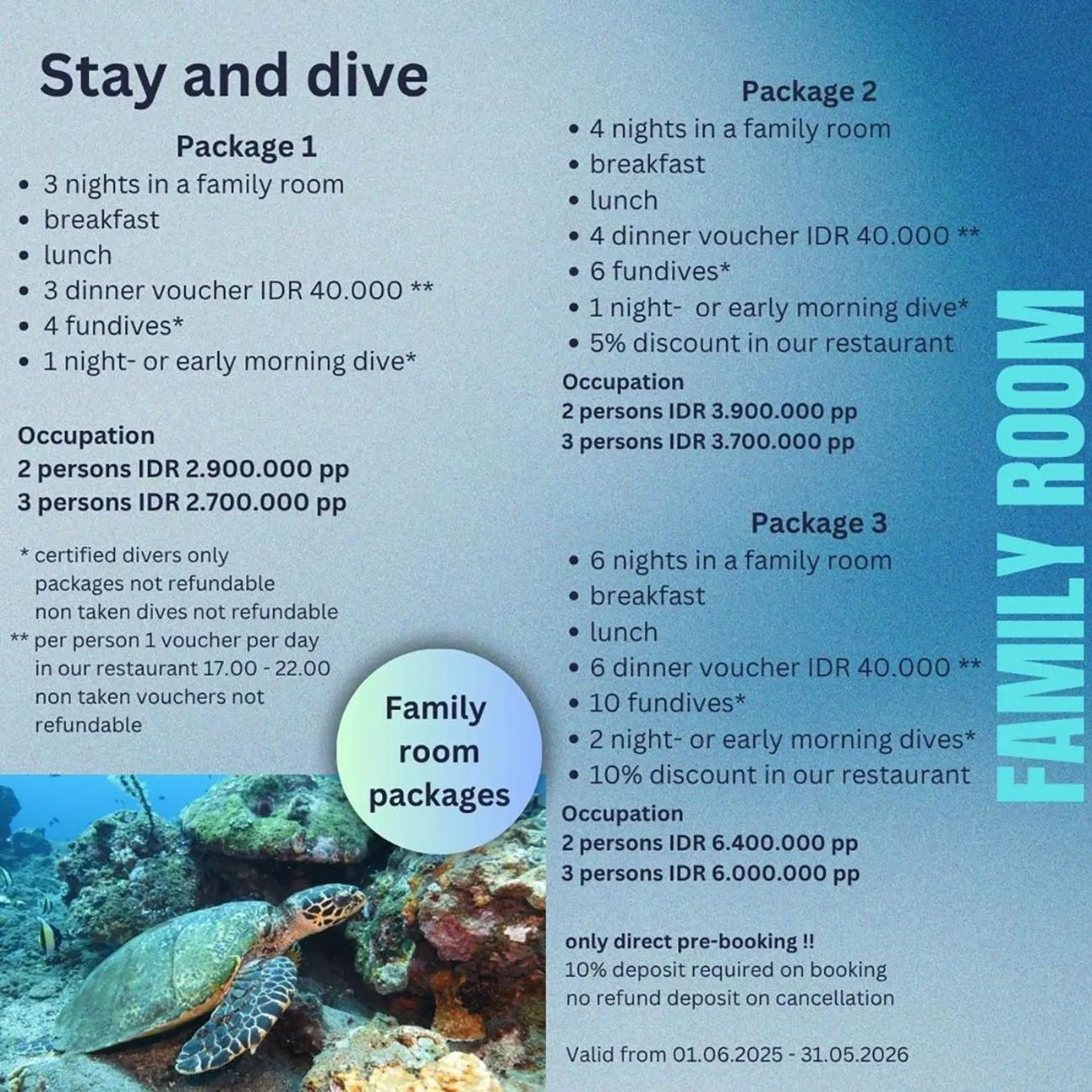 Activities in Scuba Tribe Bali dive-resort