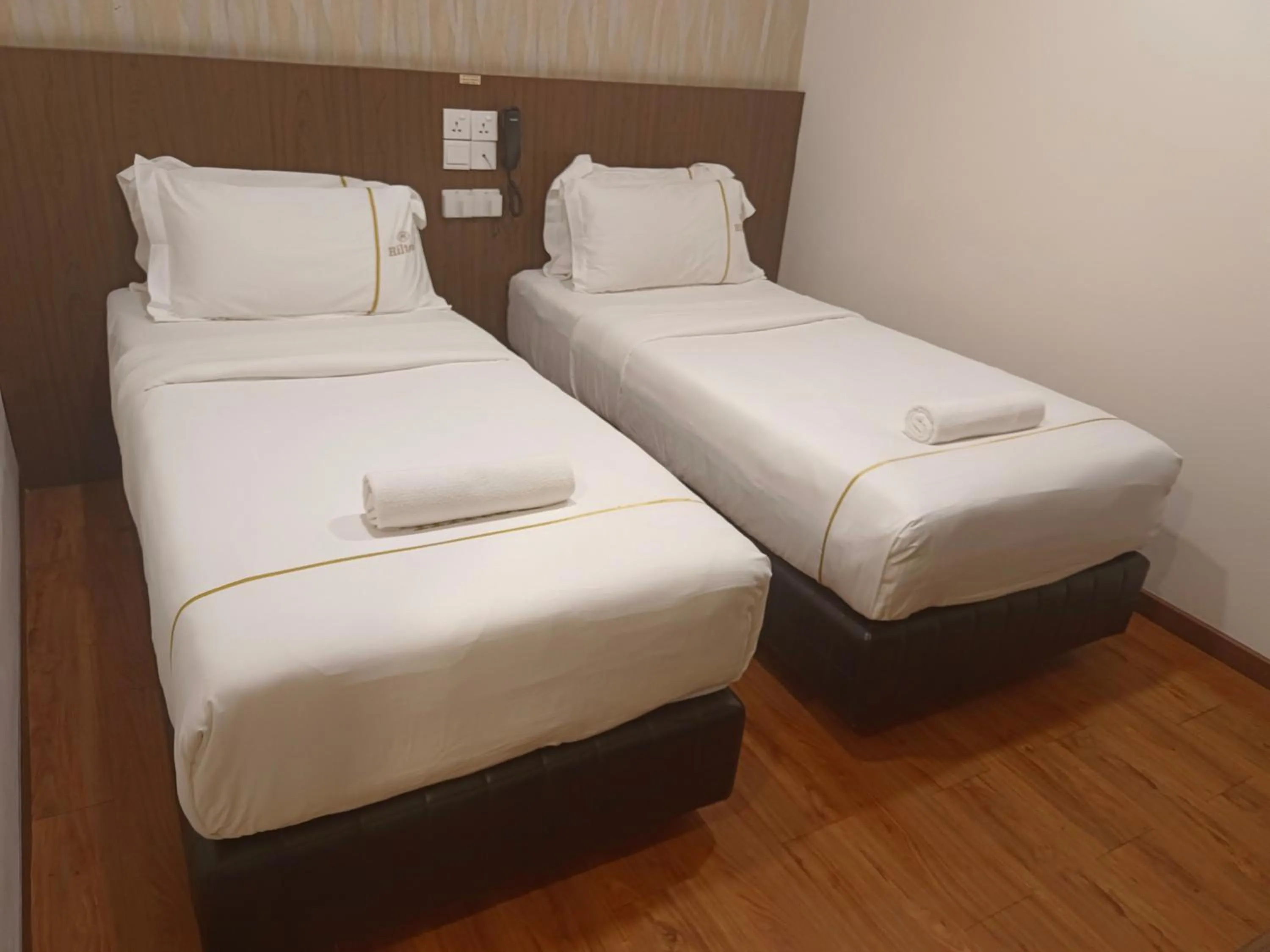Bed in Mii Smile Hotel Penang