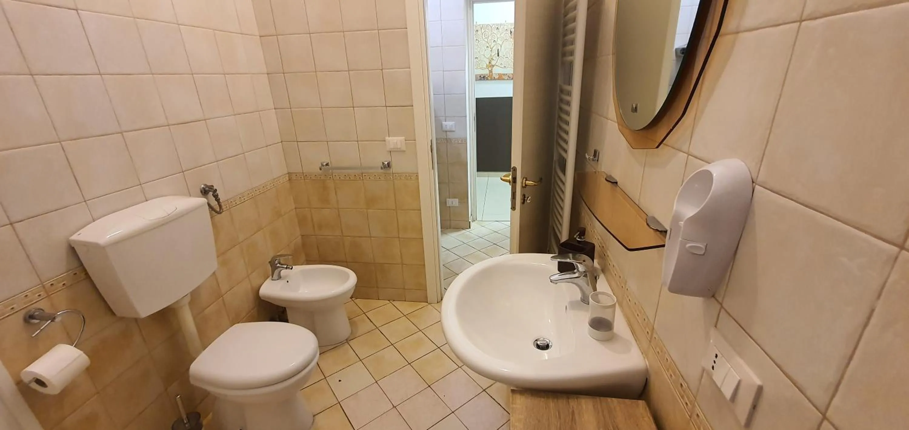 Toilet in Affittacamere Museo