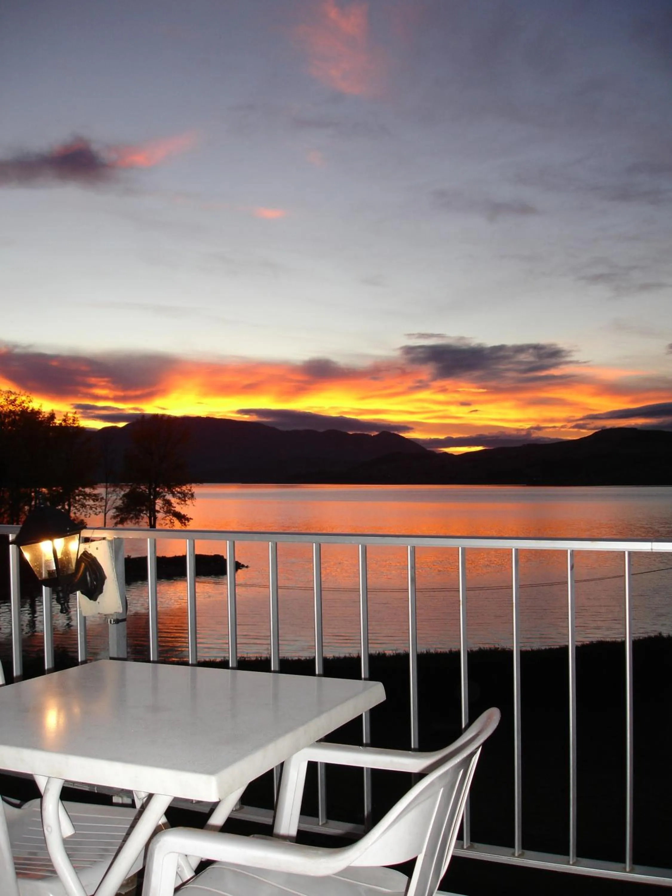 Sunset in Hôtel Les Flots Bleus