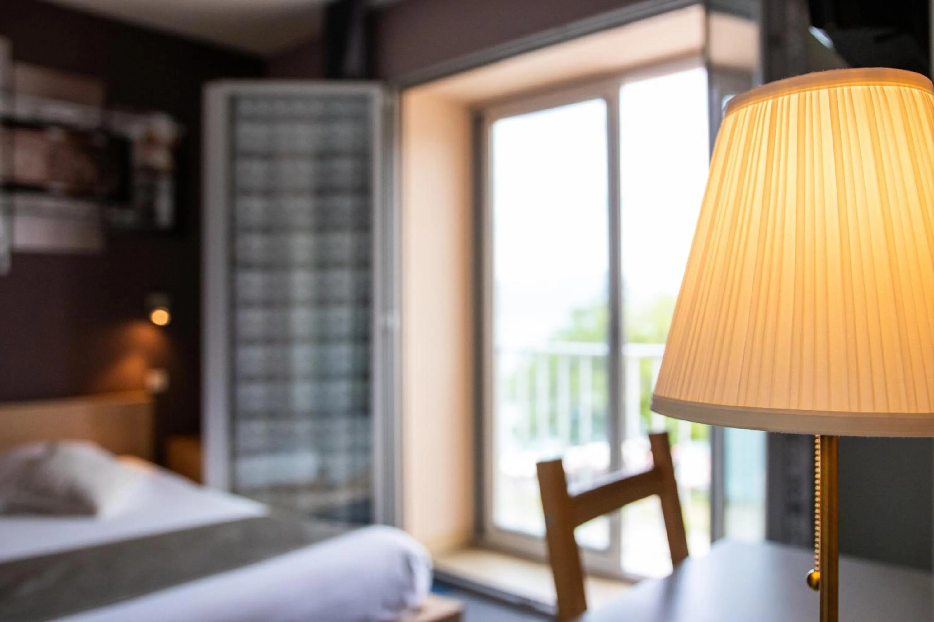 Photo of the whole room, Bed in Hôtel Les Flots Bleus