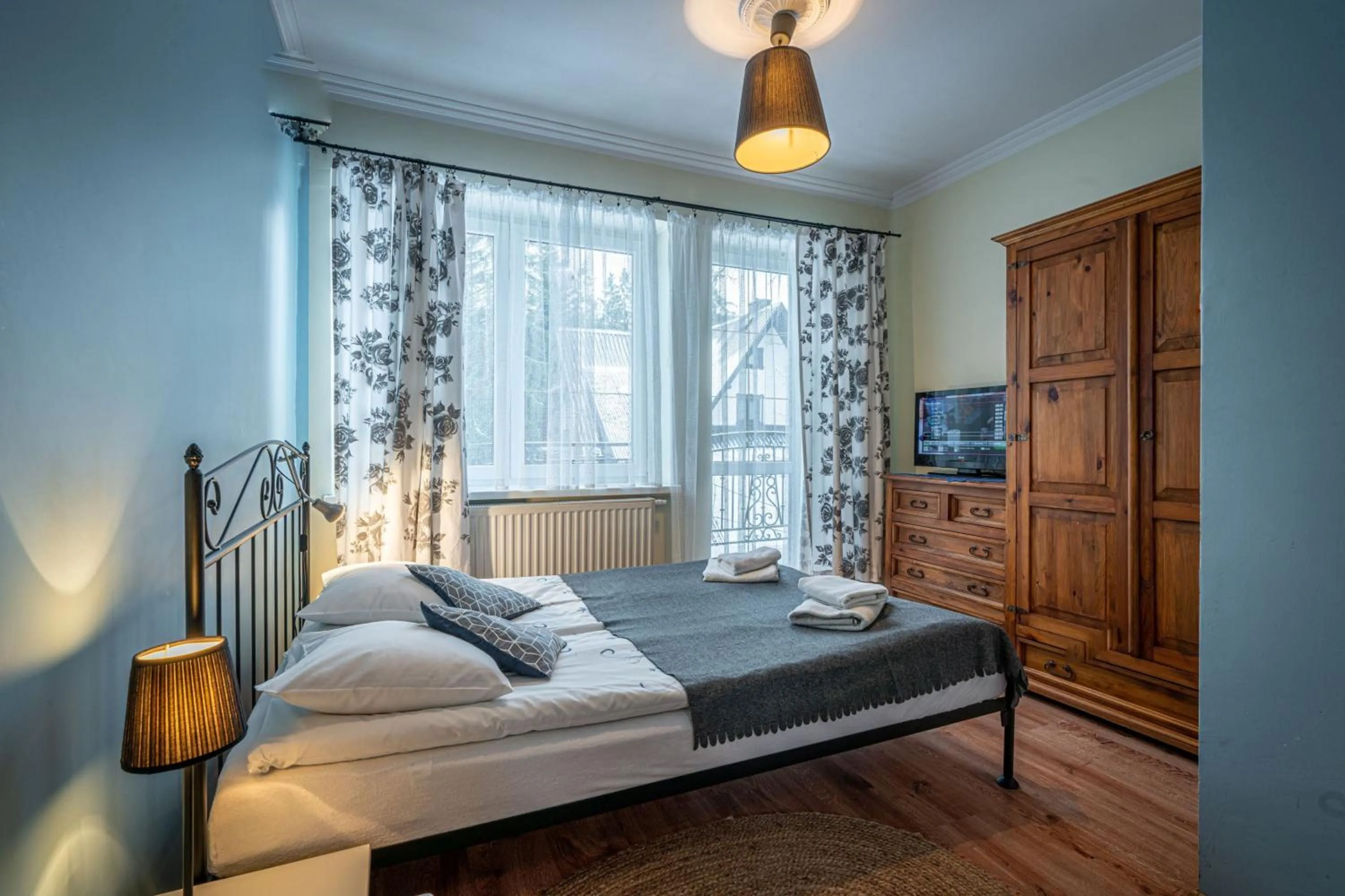 Bed in Willa Fryzowiczówka