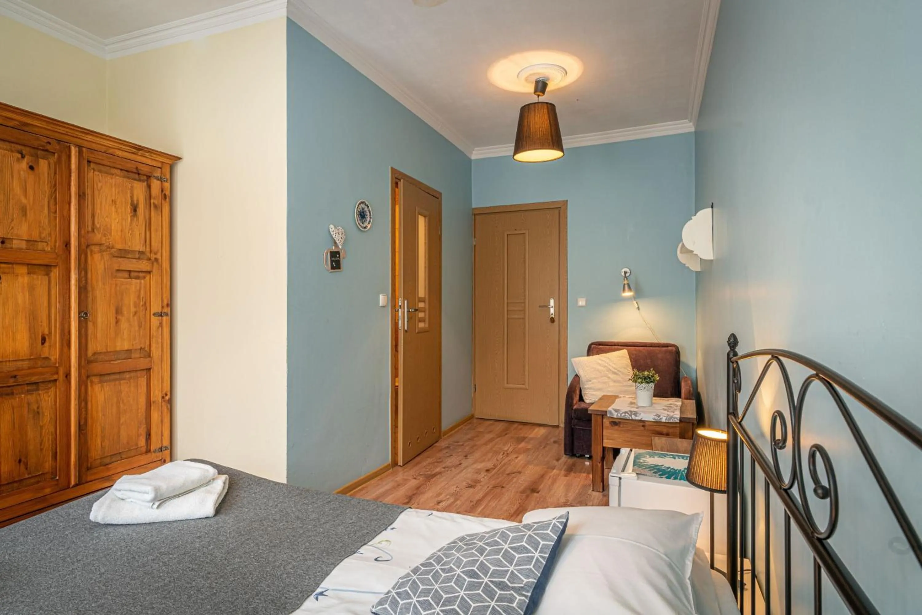 Bed in Willa Fryzowiczówka