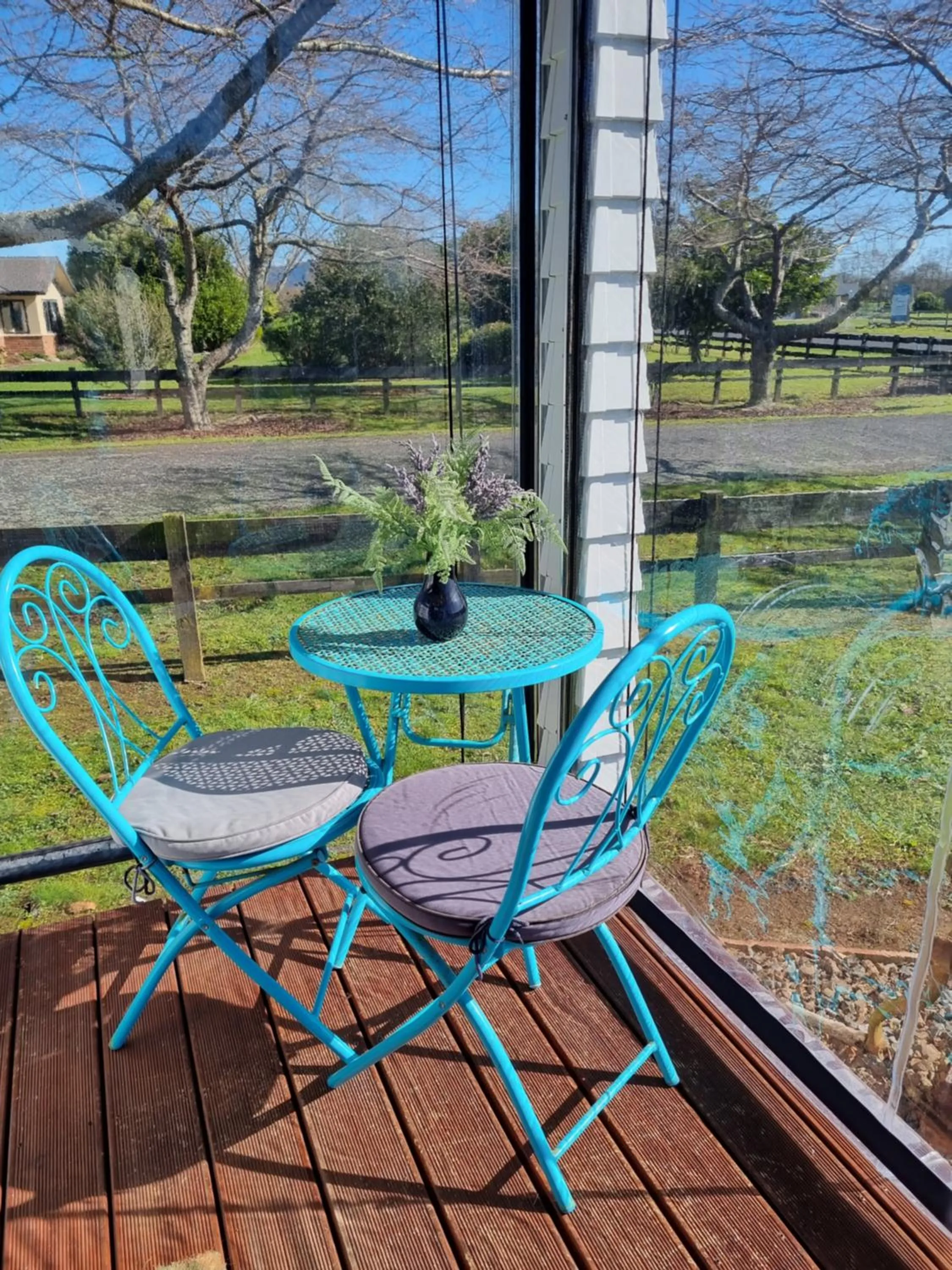 Patio in Denchys B&B