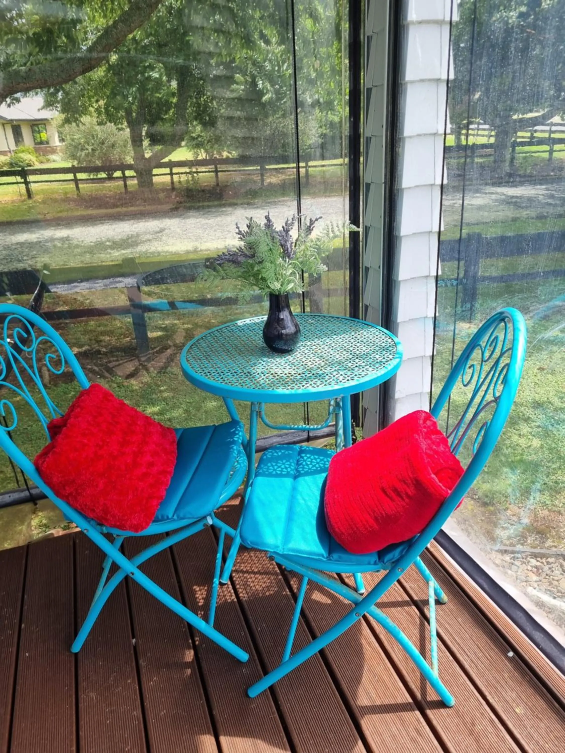 Balcony/Terrace in Denchys B&B