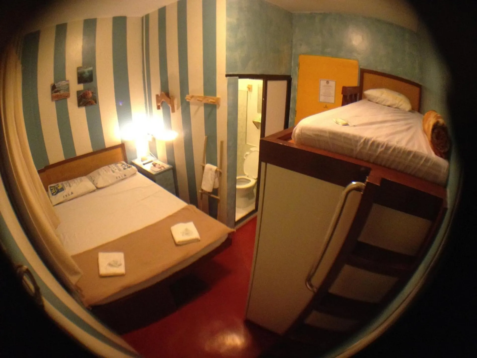 Bed in Gabby's Bed & Breakfast