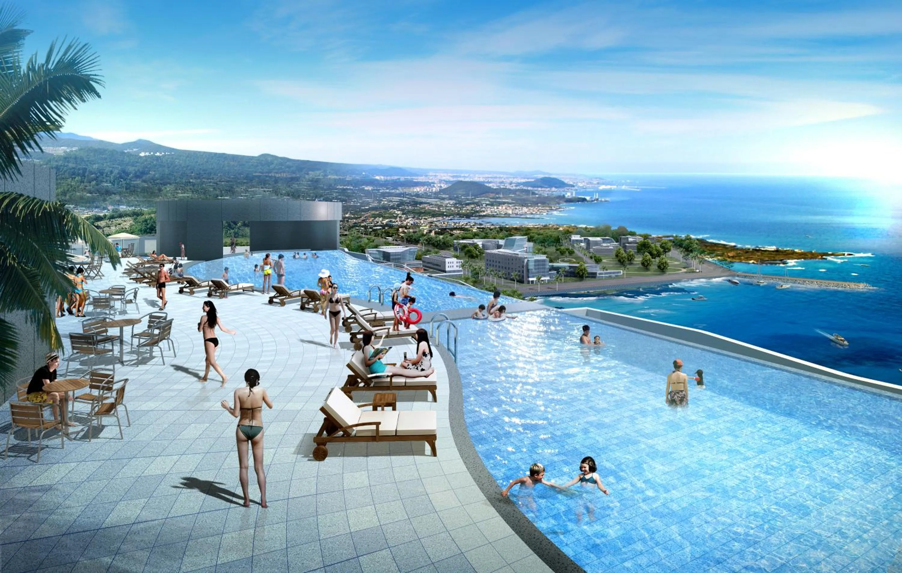 Guests in Co-op City Hotel Harborview