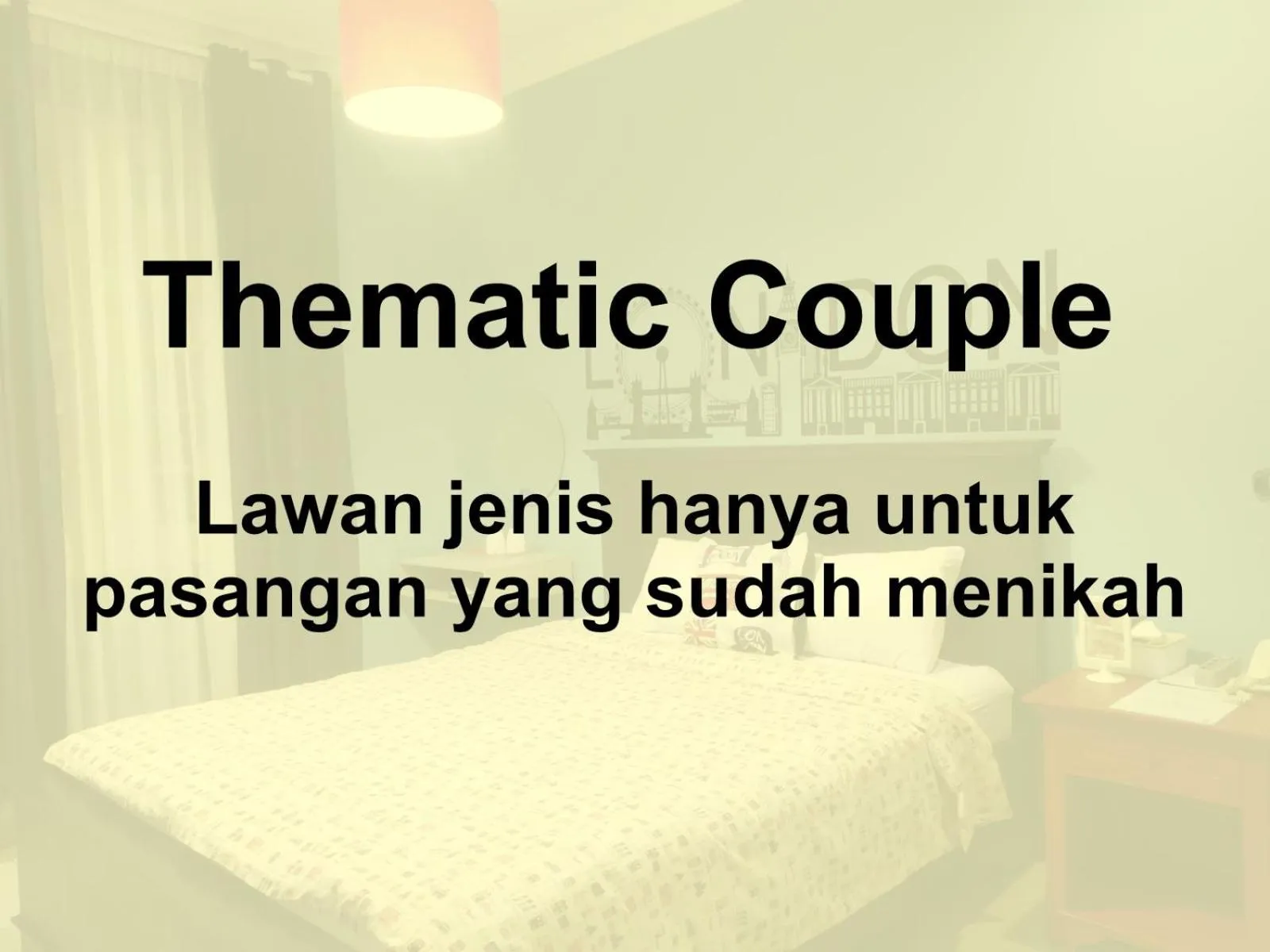 Bed in Cottonwood Bed & Breakfast House Bandung