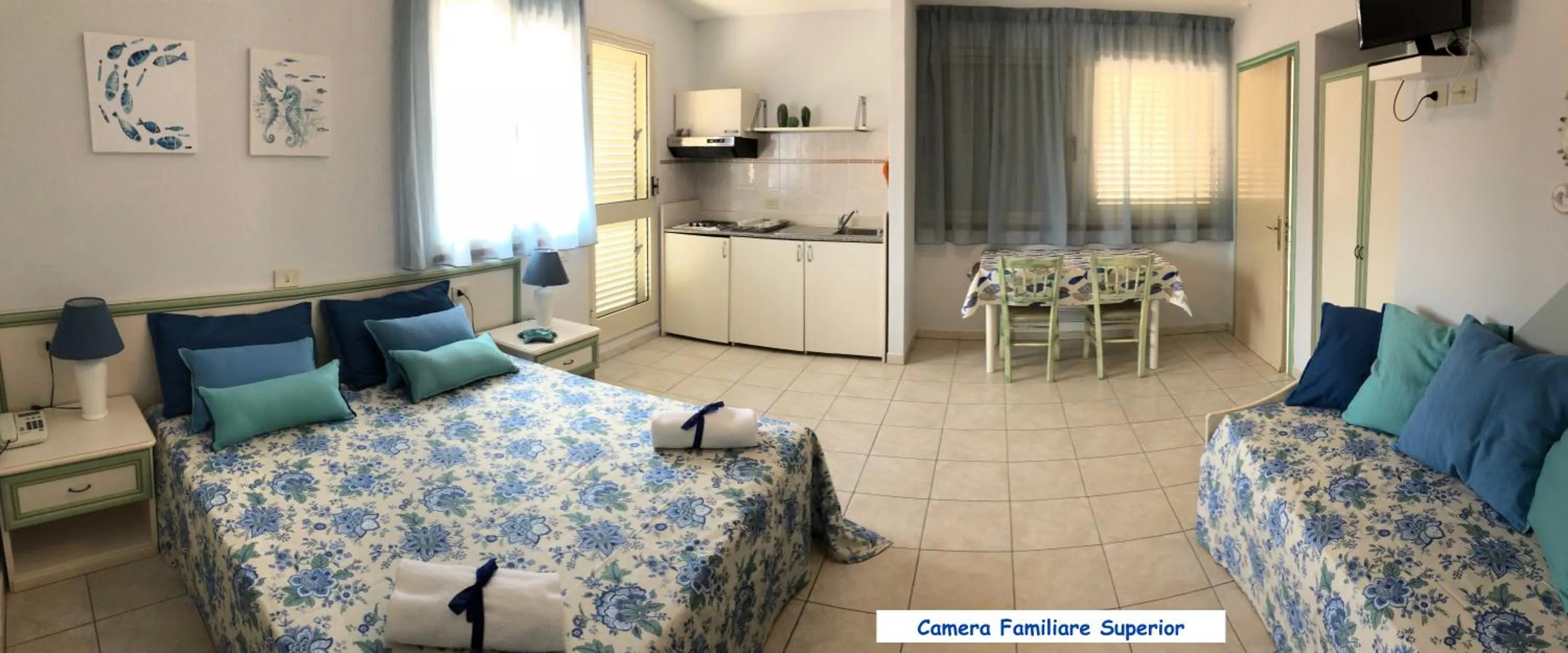 Photo of the whole room in Hotel Due Torri