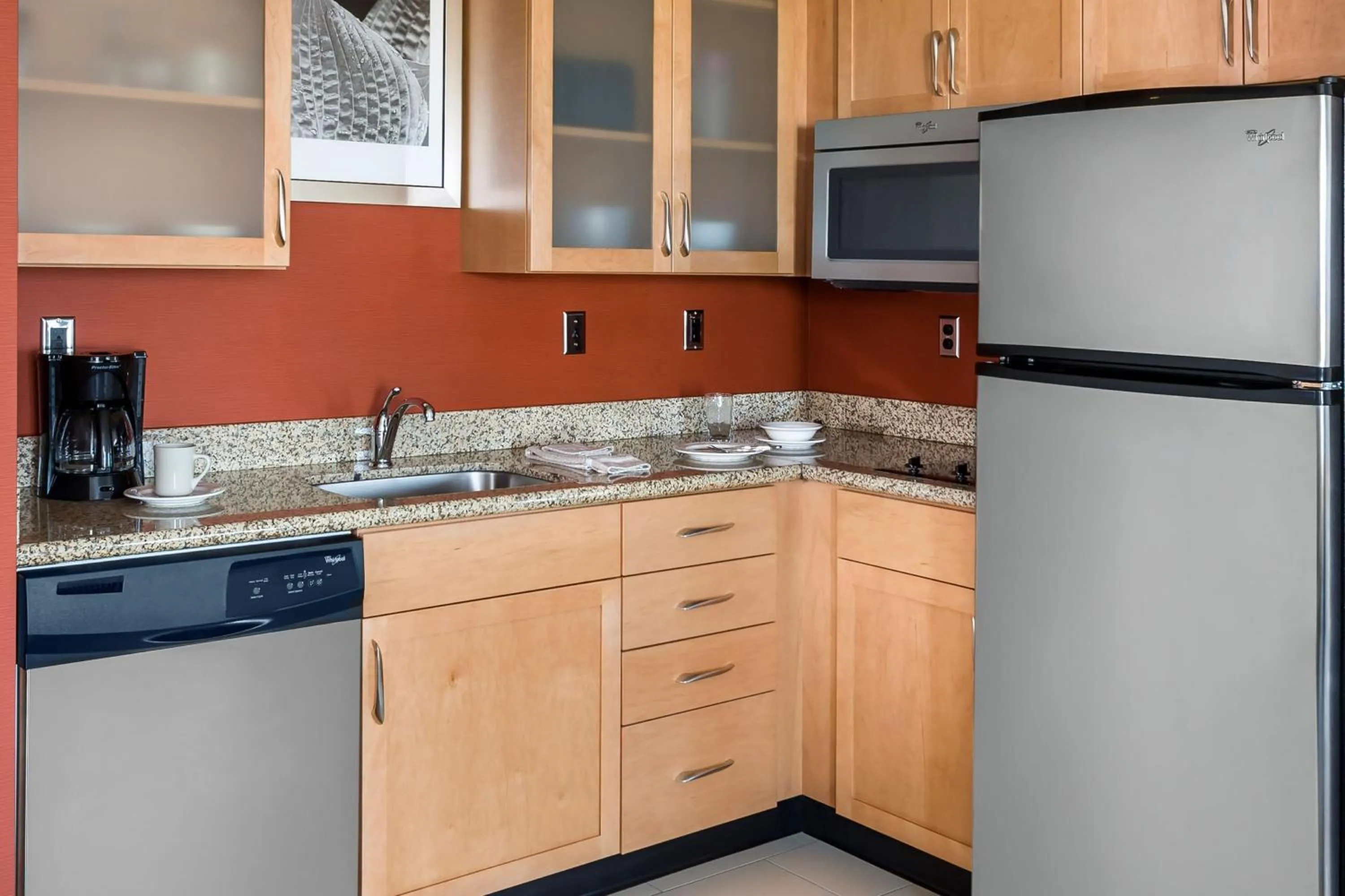 Kitchen or kitchenette in Residence Inn by Marriott Fargo
