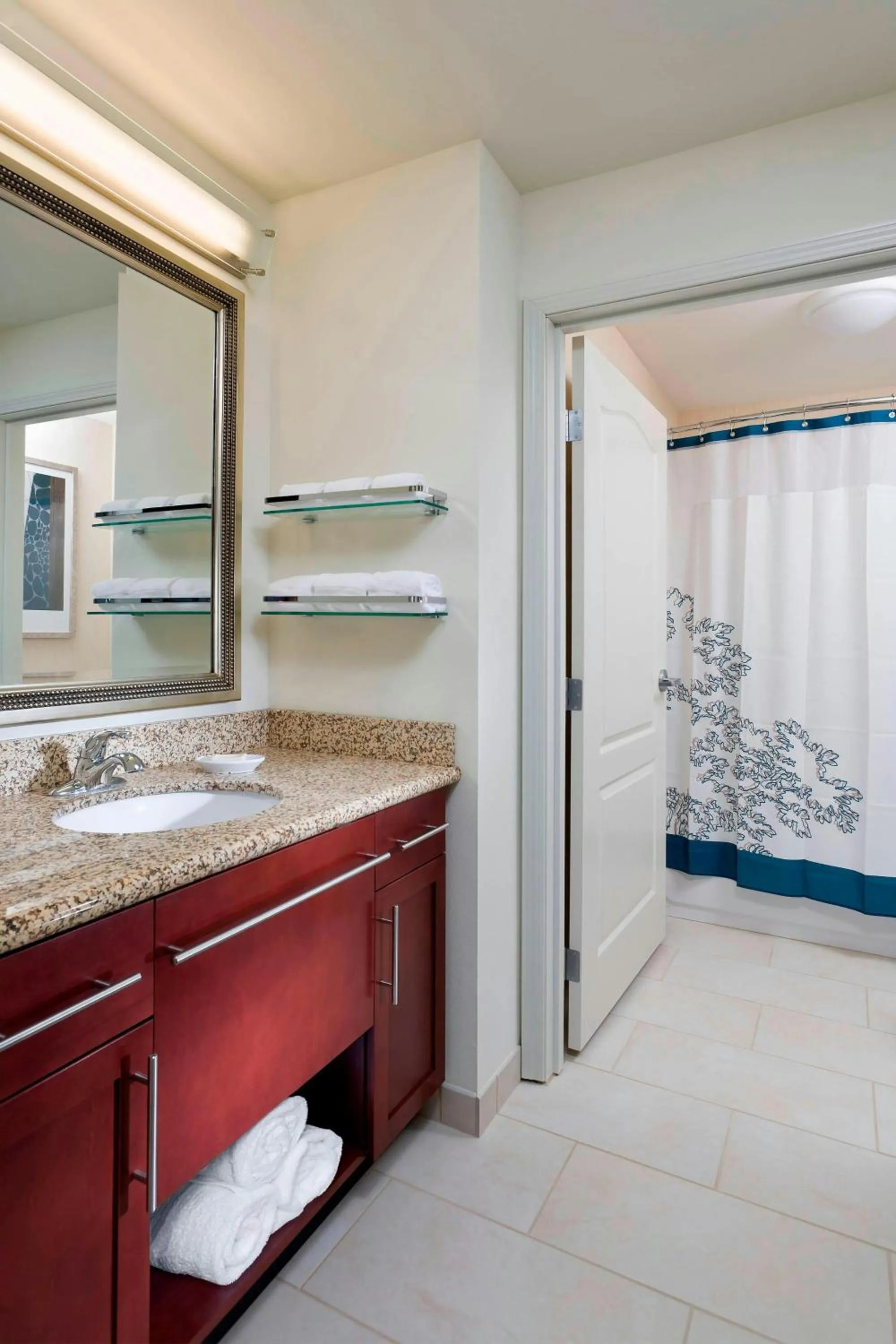 Bathroom in Residence Inn by Marriott Fargo