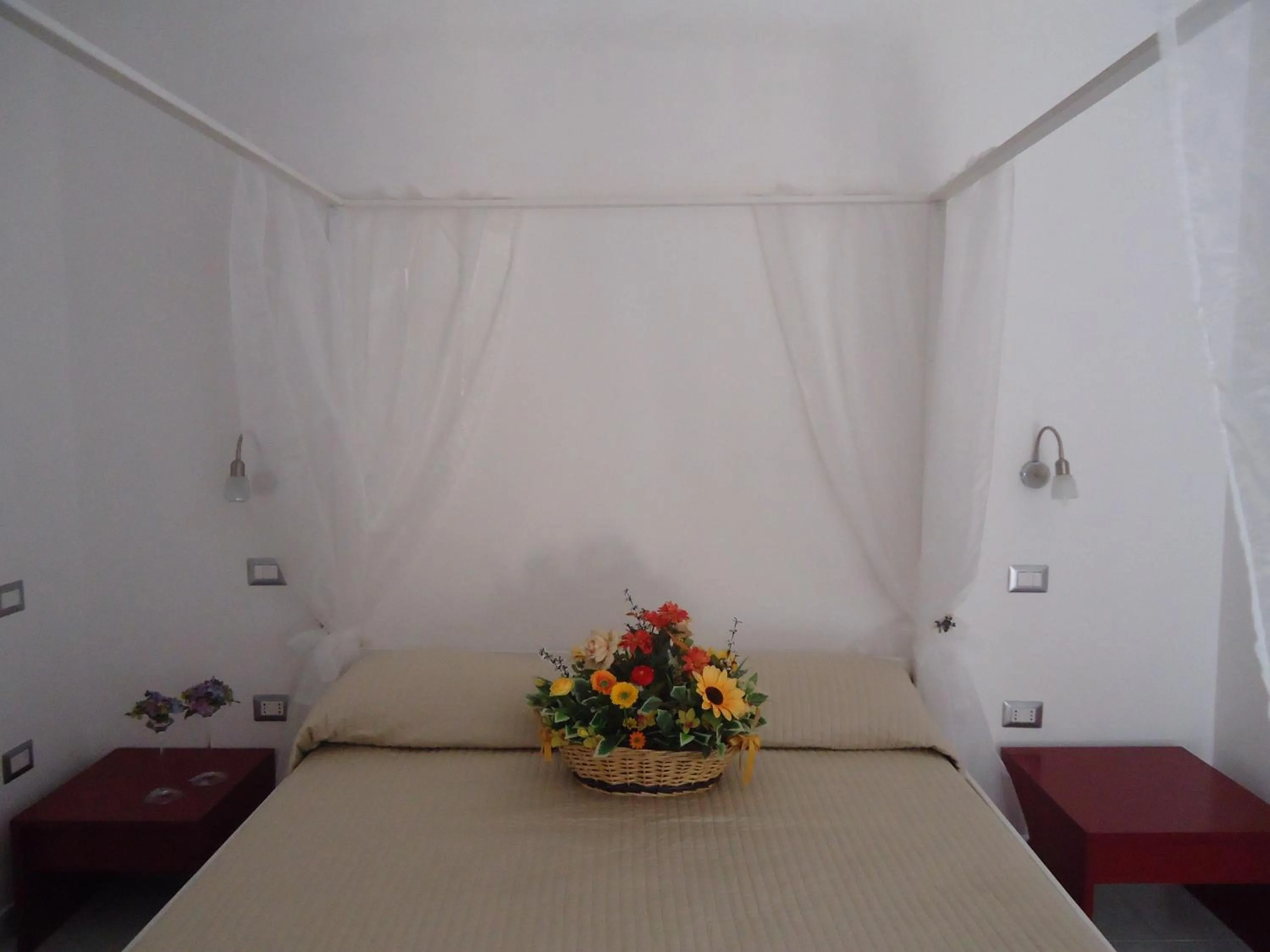 Decorative detail, Bed in Villa Dafne