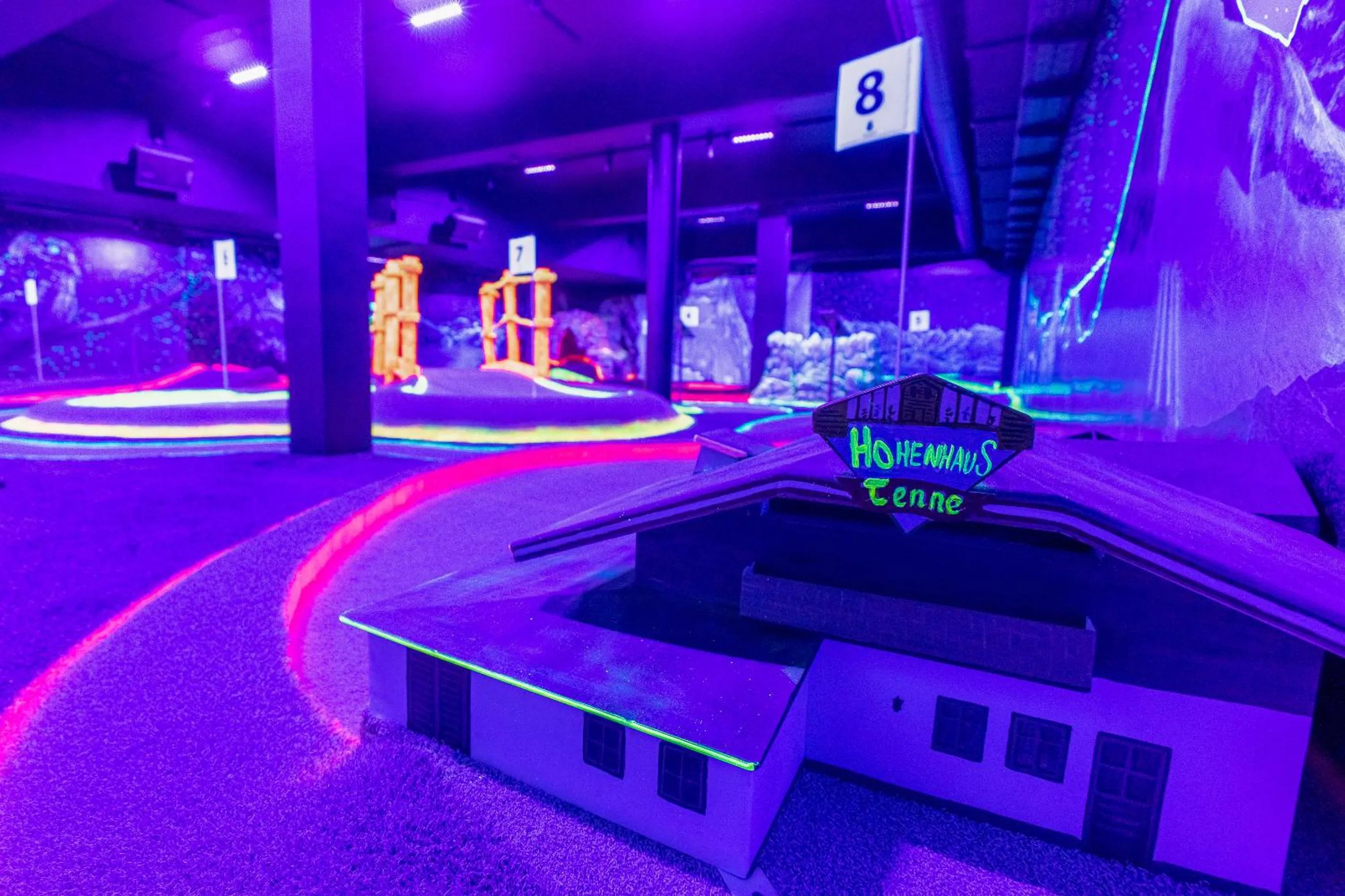 Minigolf in Alpenbad Hotel Hohenhaus