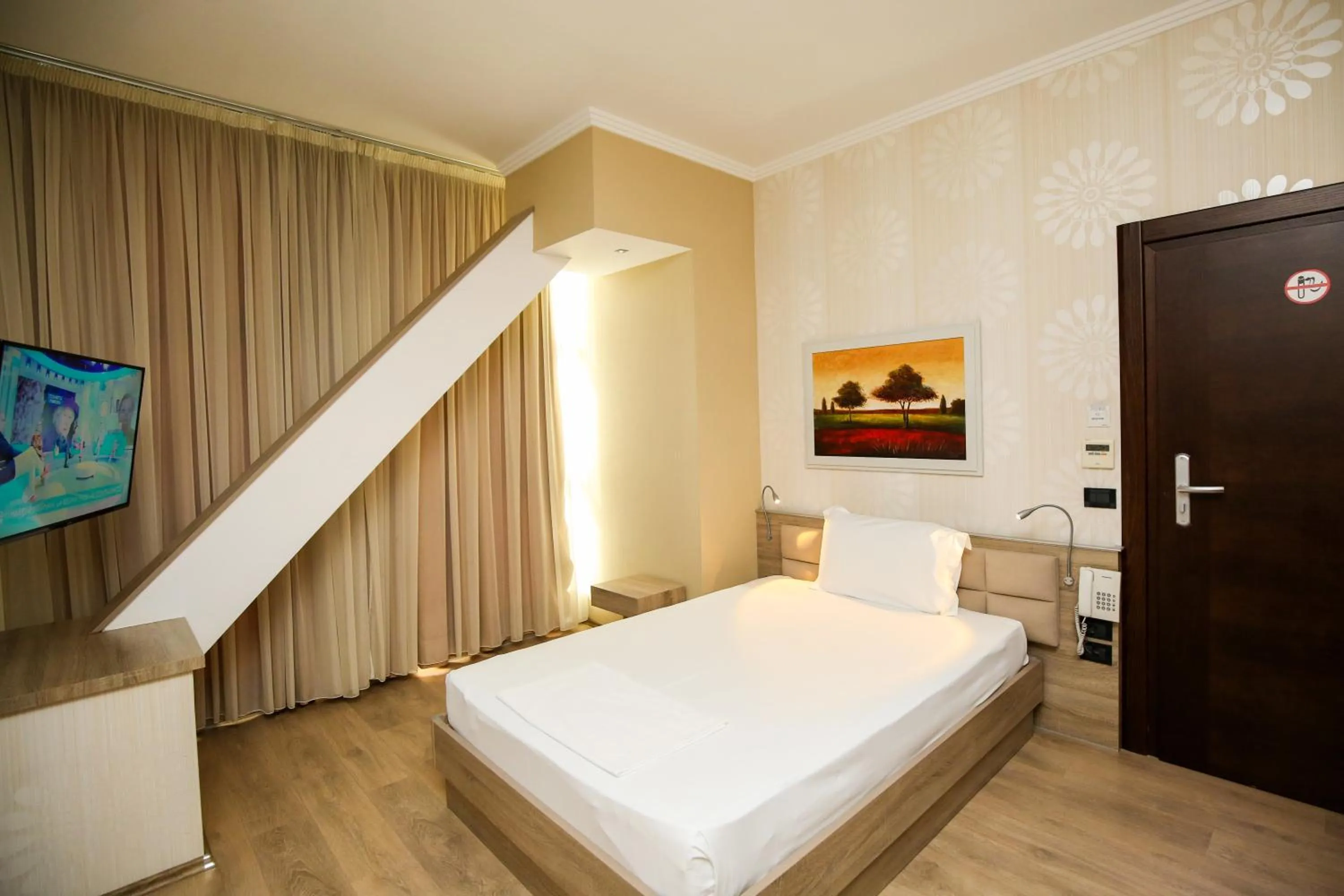 Bedroom, Bed in Hotel Partner & SPA