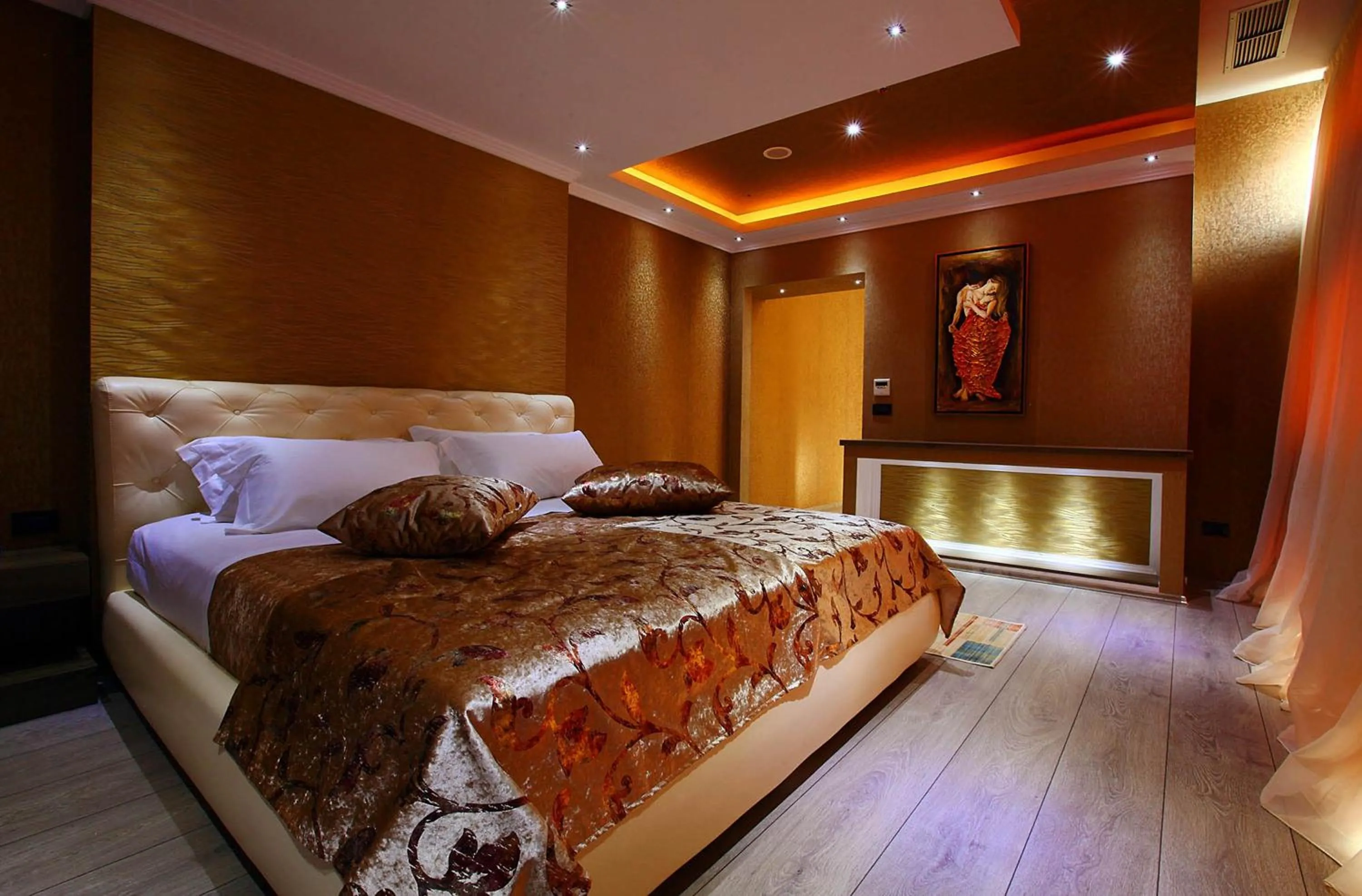 Bedroom, Bed in Hotel Partner & SPA