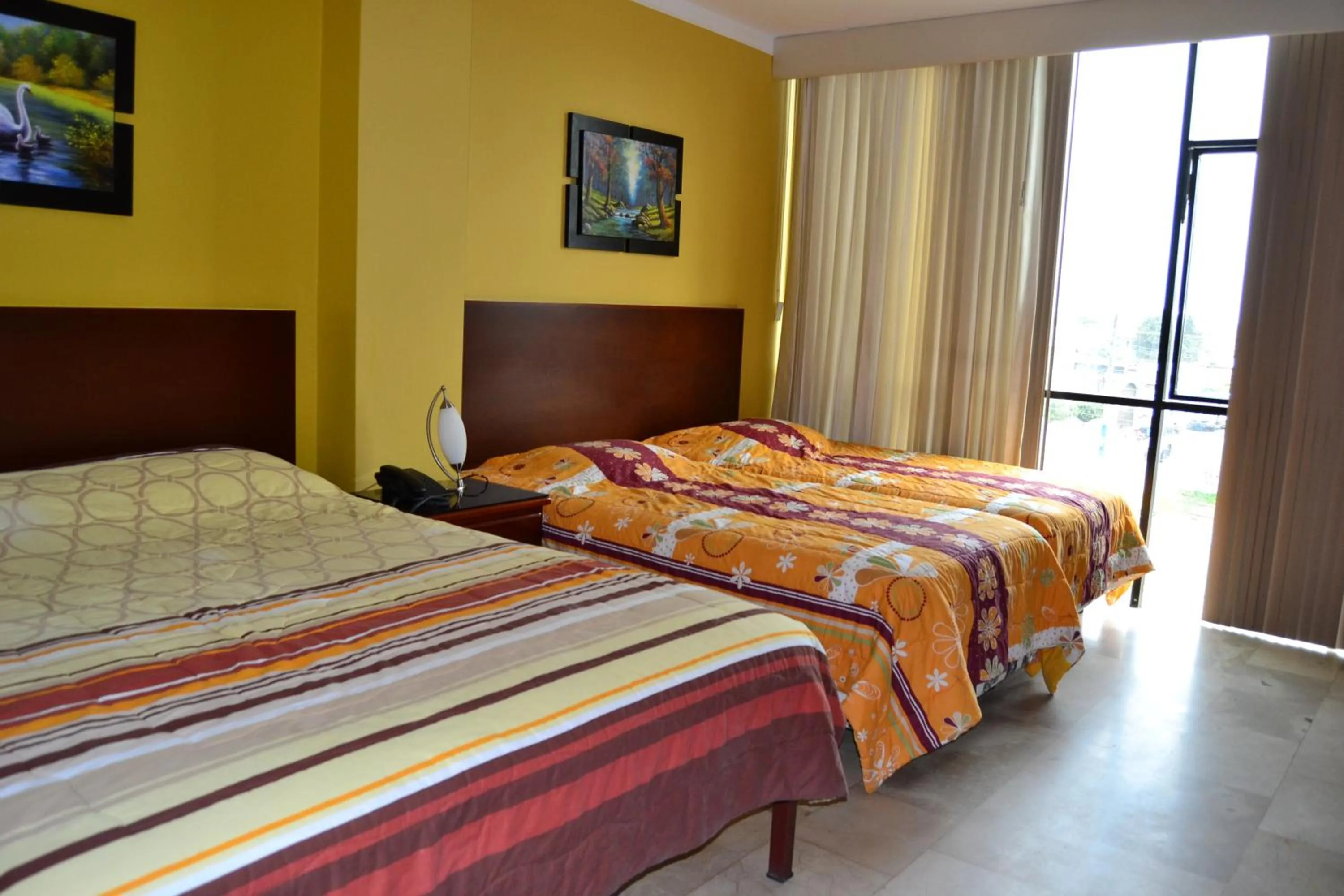 Bed in Sol Del Sur Hotel