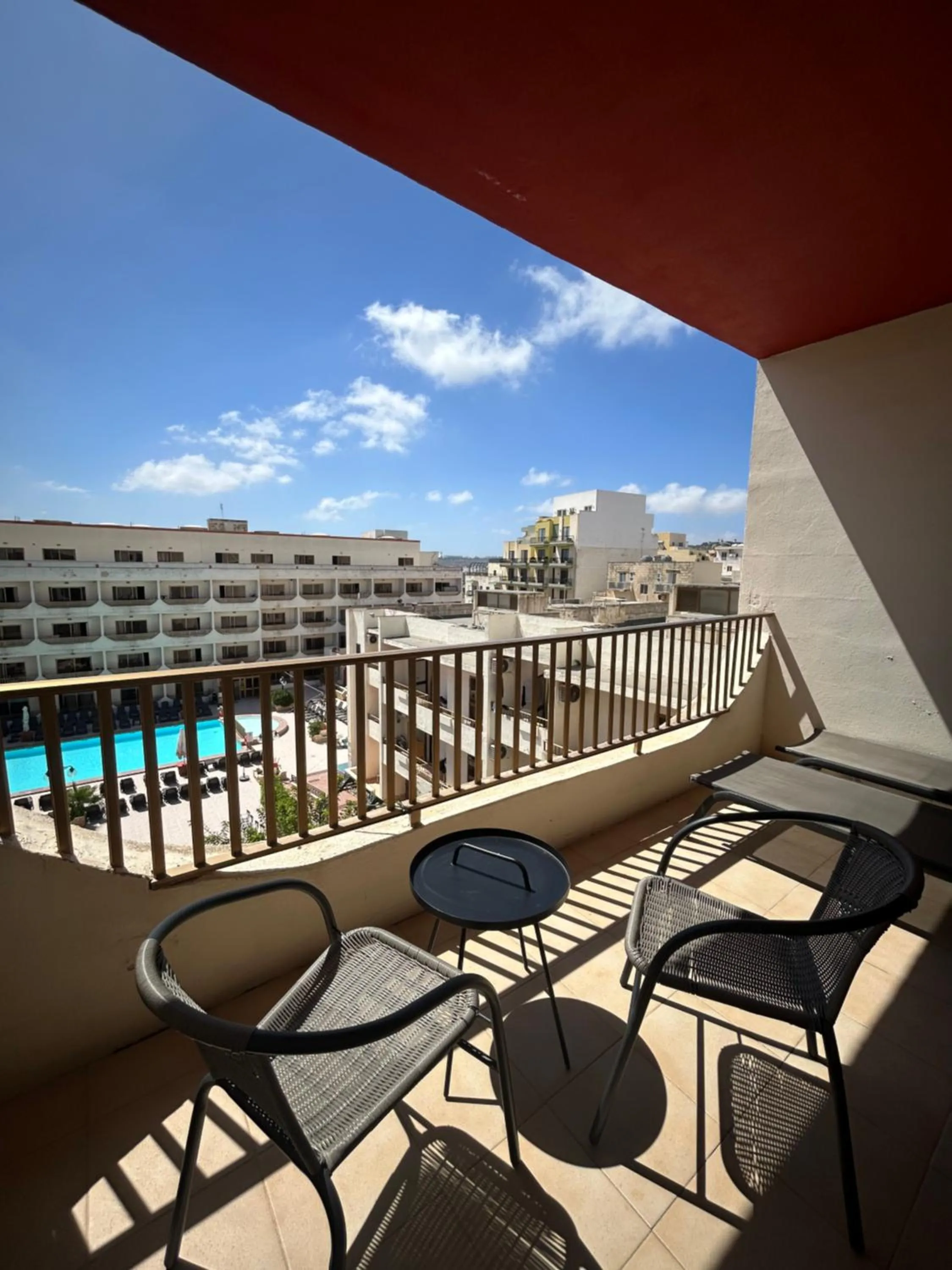 Pool view in The San Anton Hotel