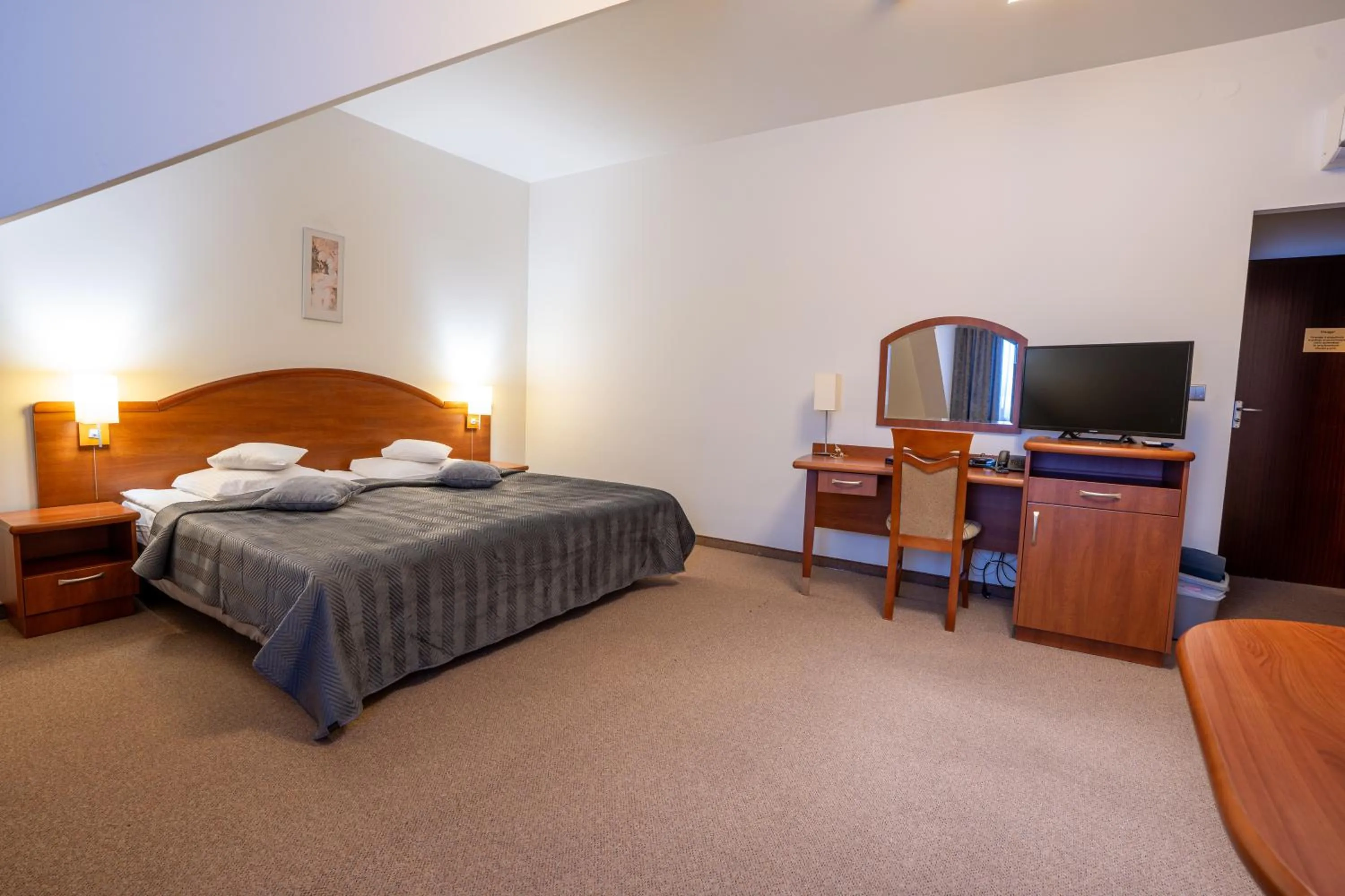 Bed in Hotel Szelców