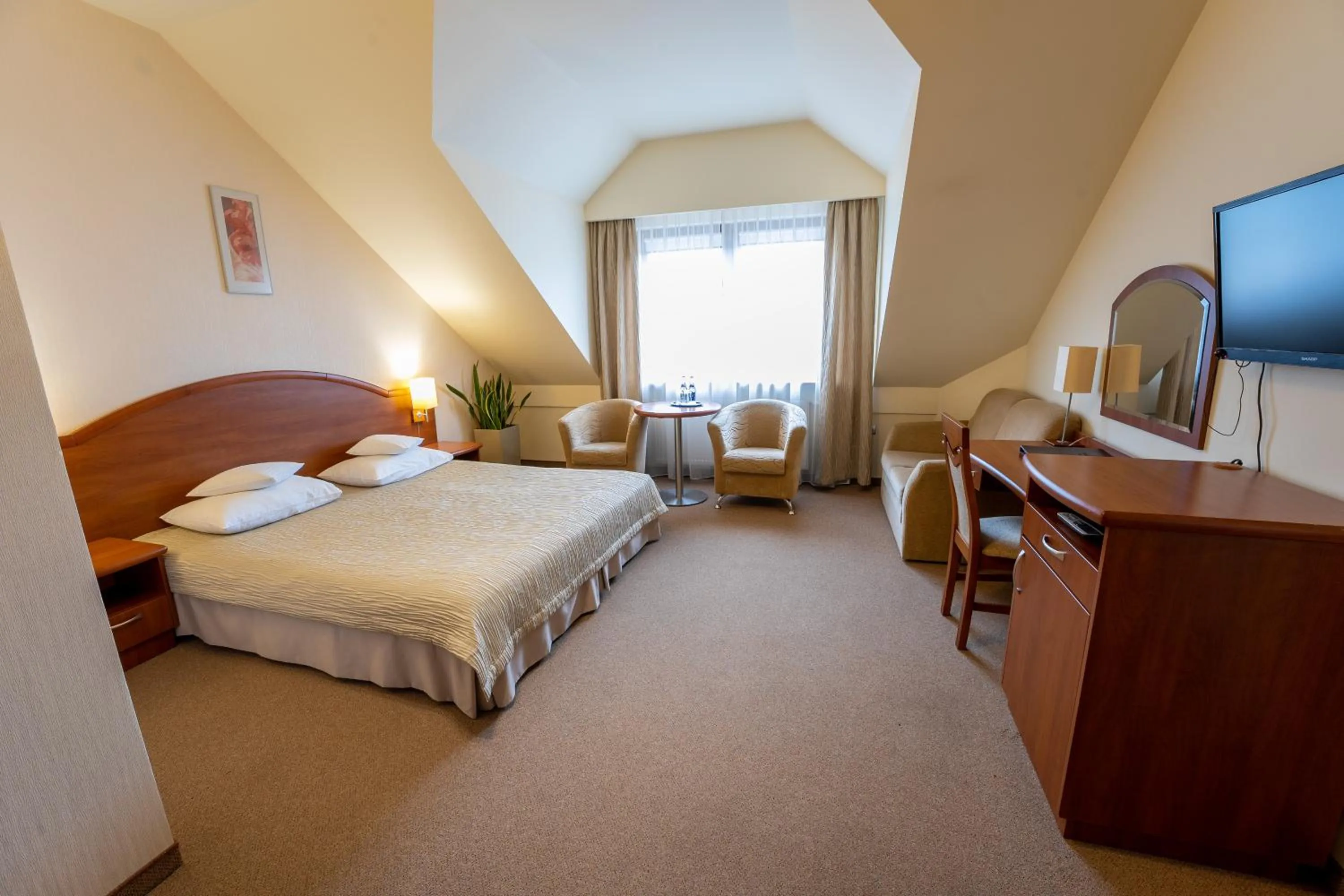 Bed in Hotel Szelców