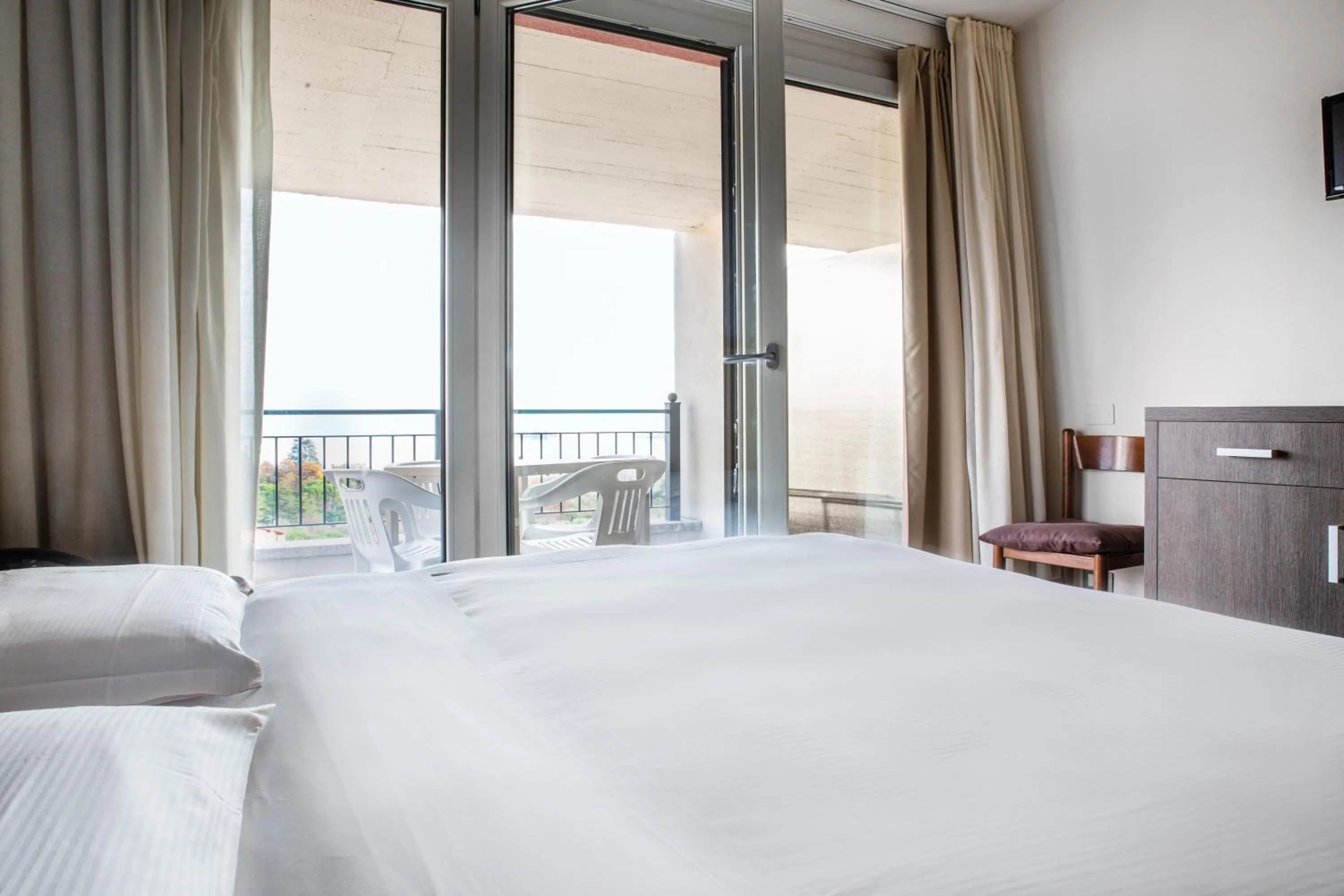 Bed in Hotel Belvedere