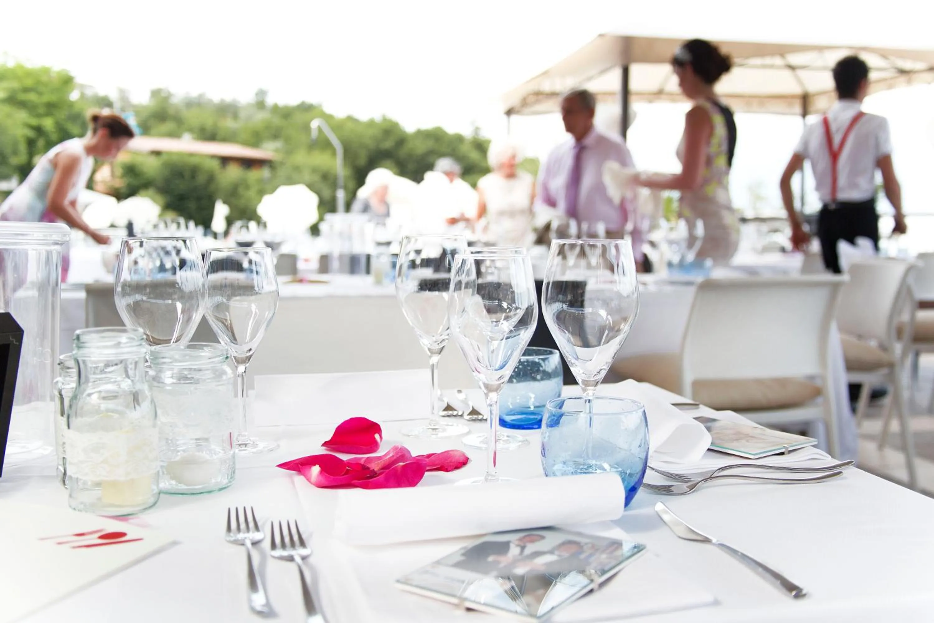 group of guests in Hotel Belvedere