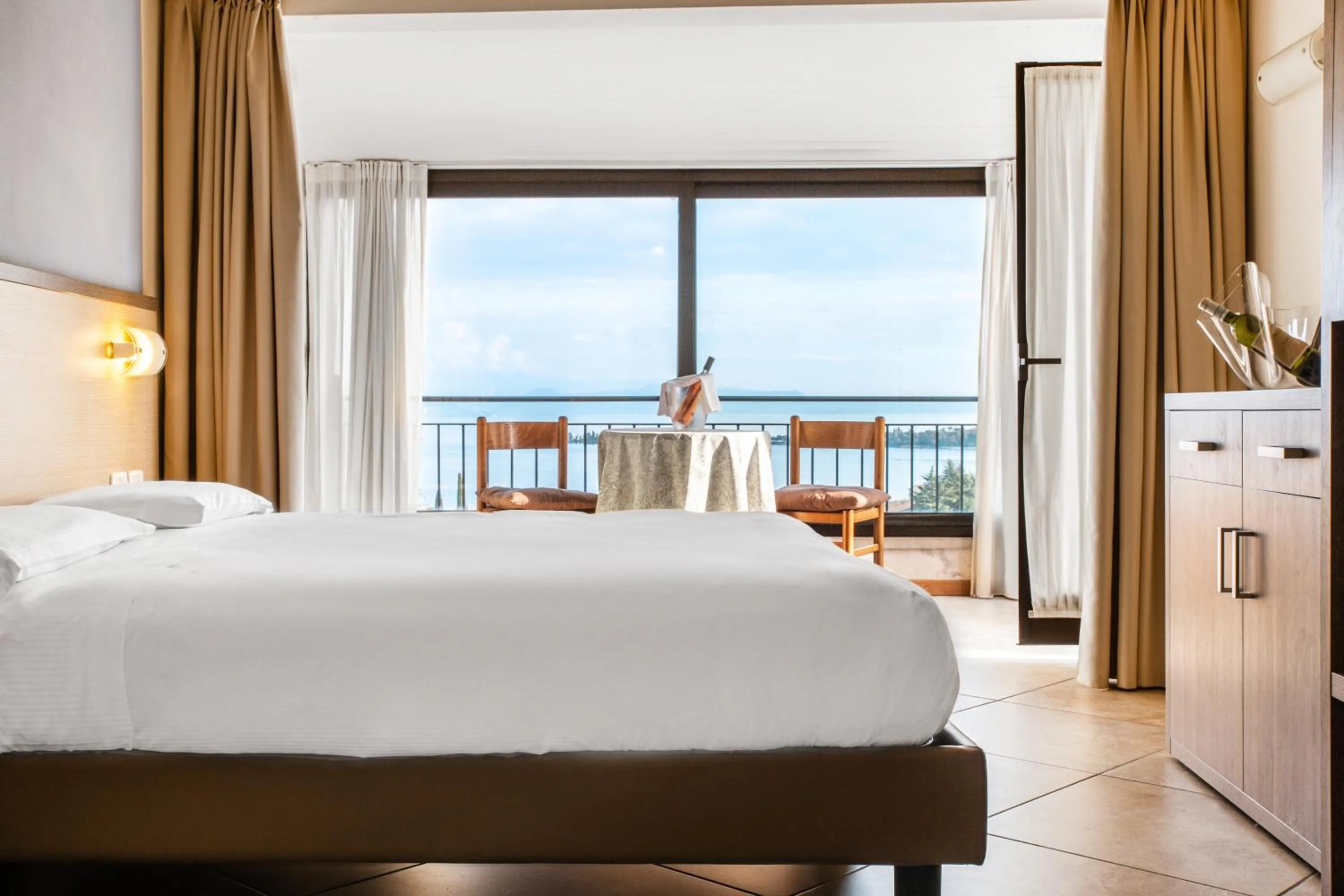 Bed in Hotel Belvedere