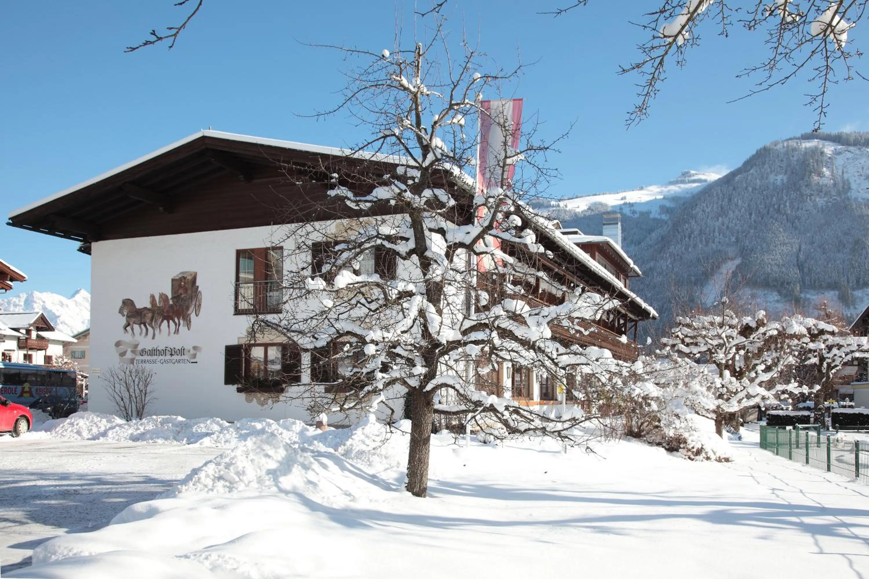 Garden view in Gasthof zur Post