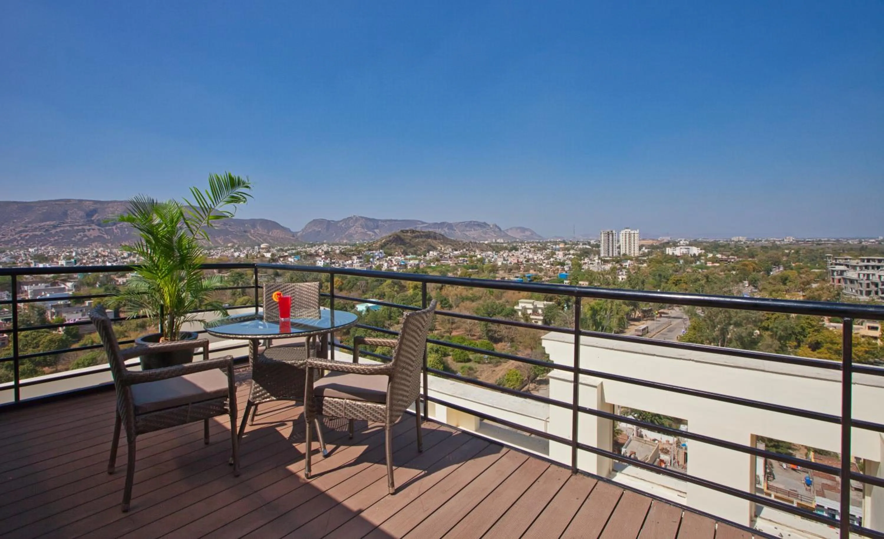 Balcony/Terrace in Red Fox by Lemon Tree Hotels, Alwar