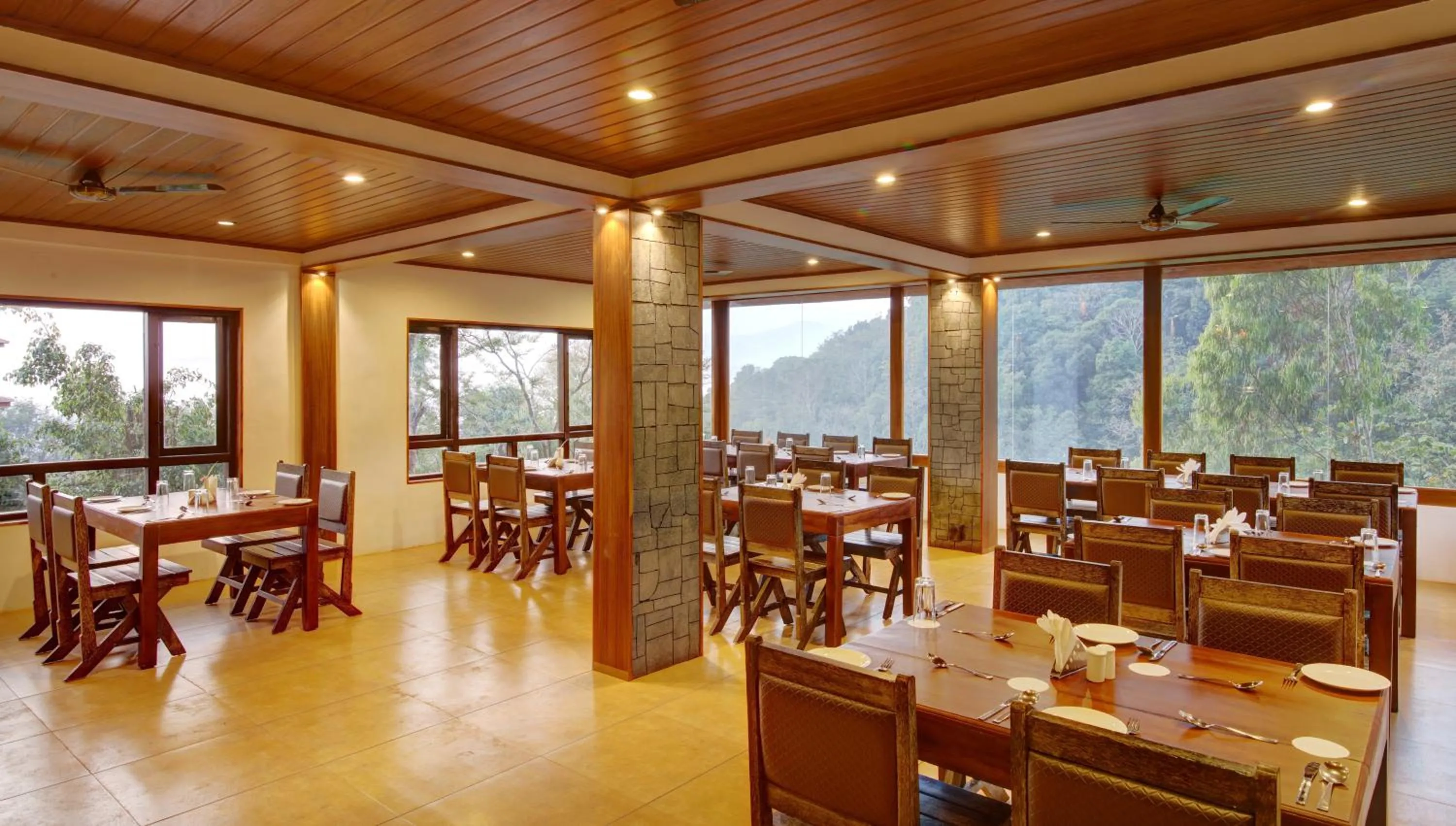 Restaurant/places to eat in CONTOUR ISLAND RESORT & SPA , wayanad