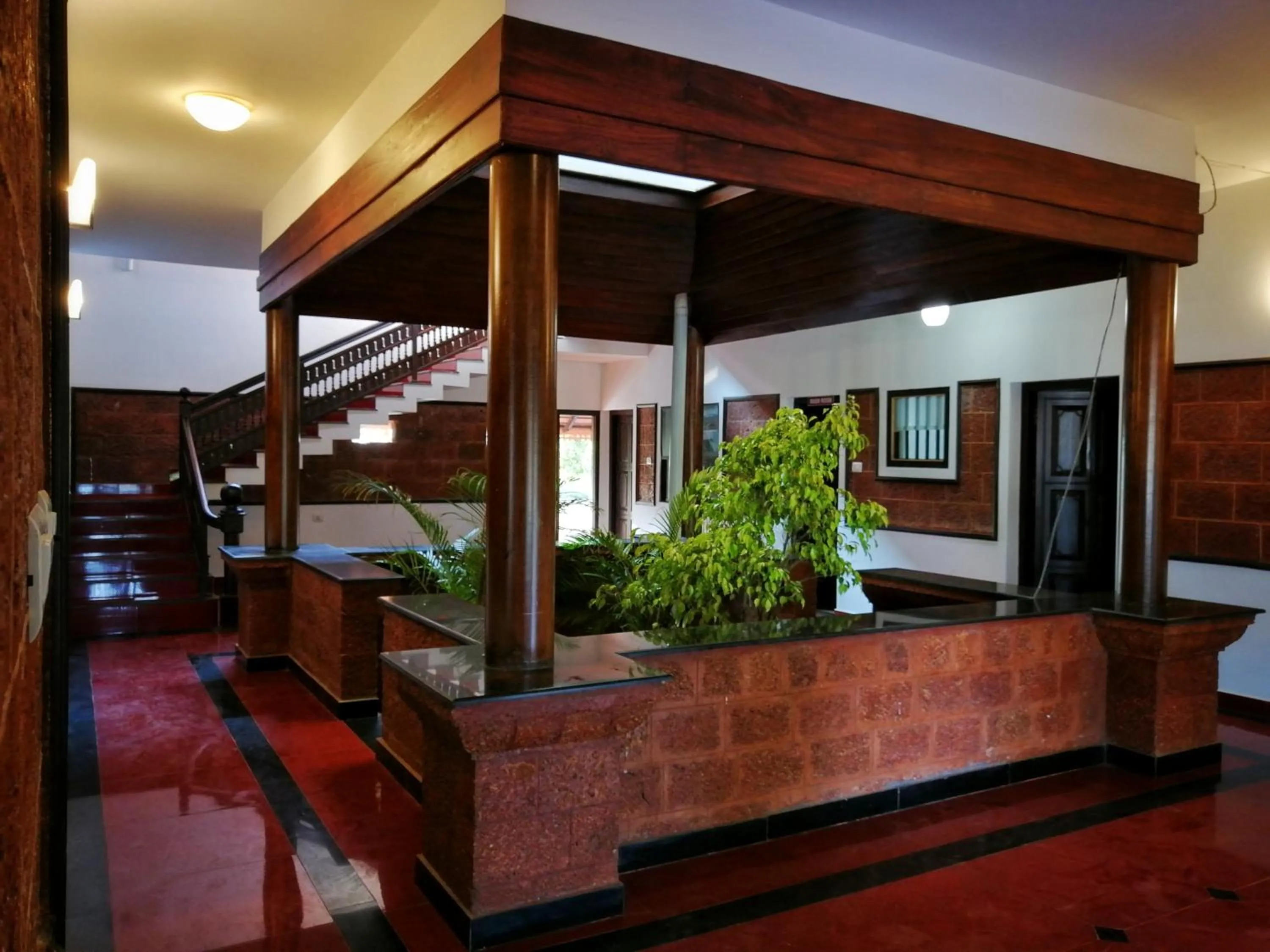 Lobby or reception in CONTOUR ISLAND RESORT & SPA , wayanad