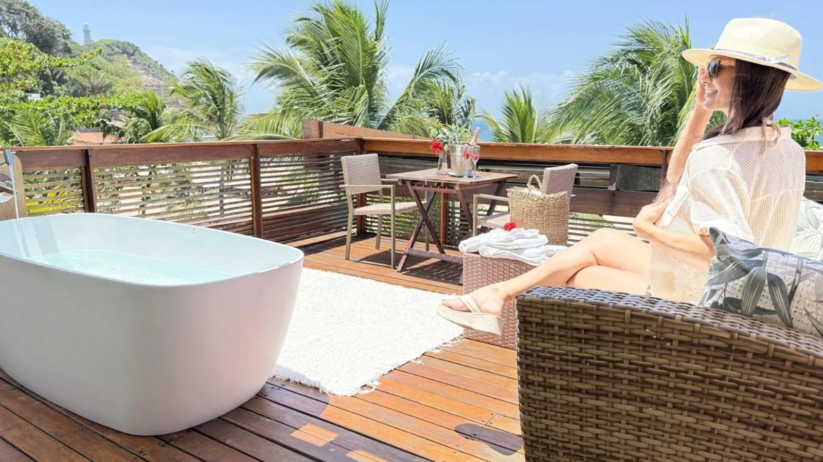 Bath in Pousada Sambass