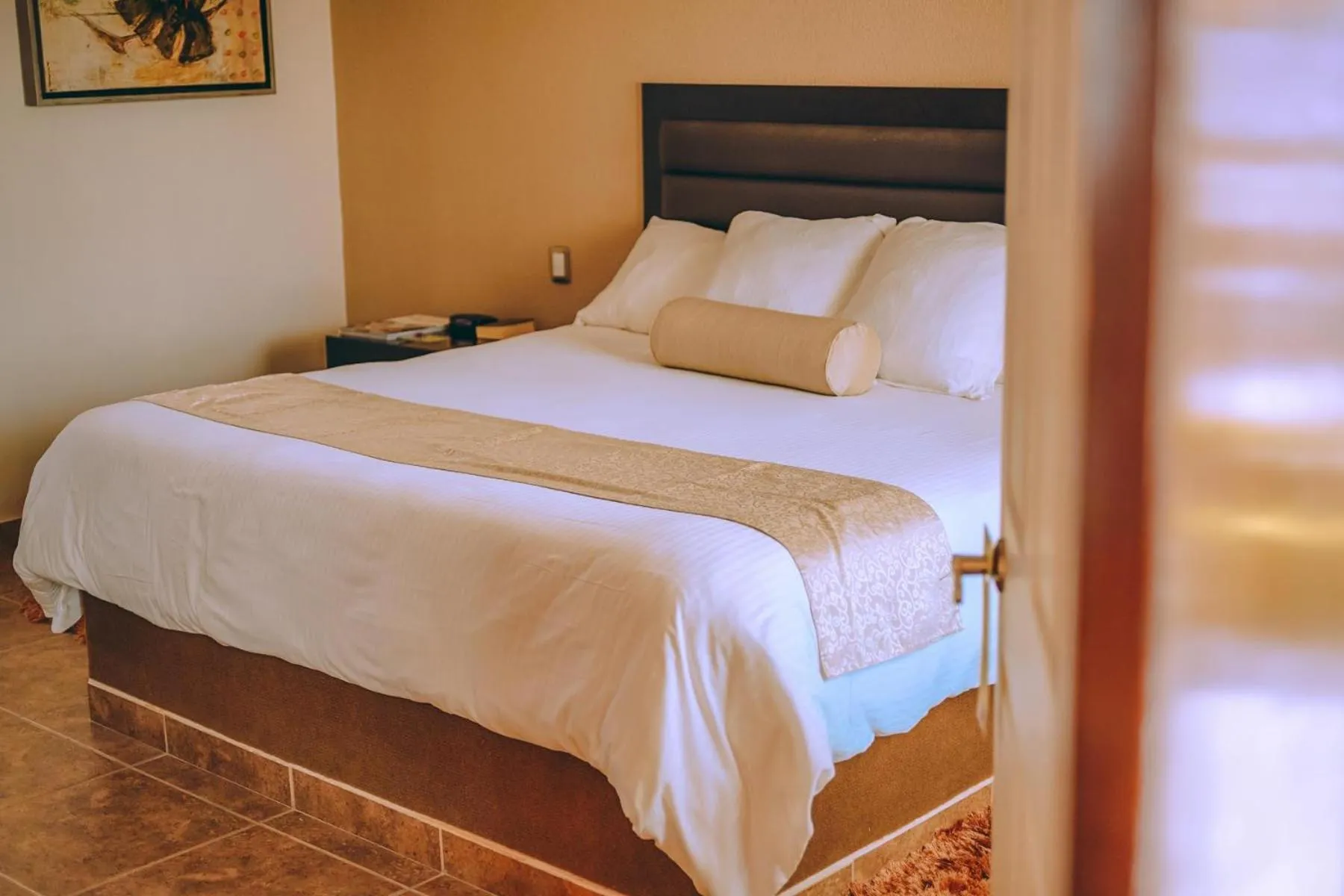 Bed in Hotel Real de San Jose