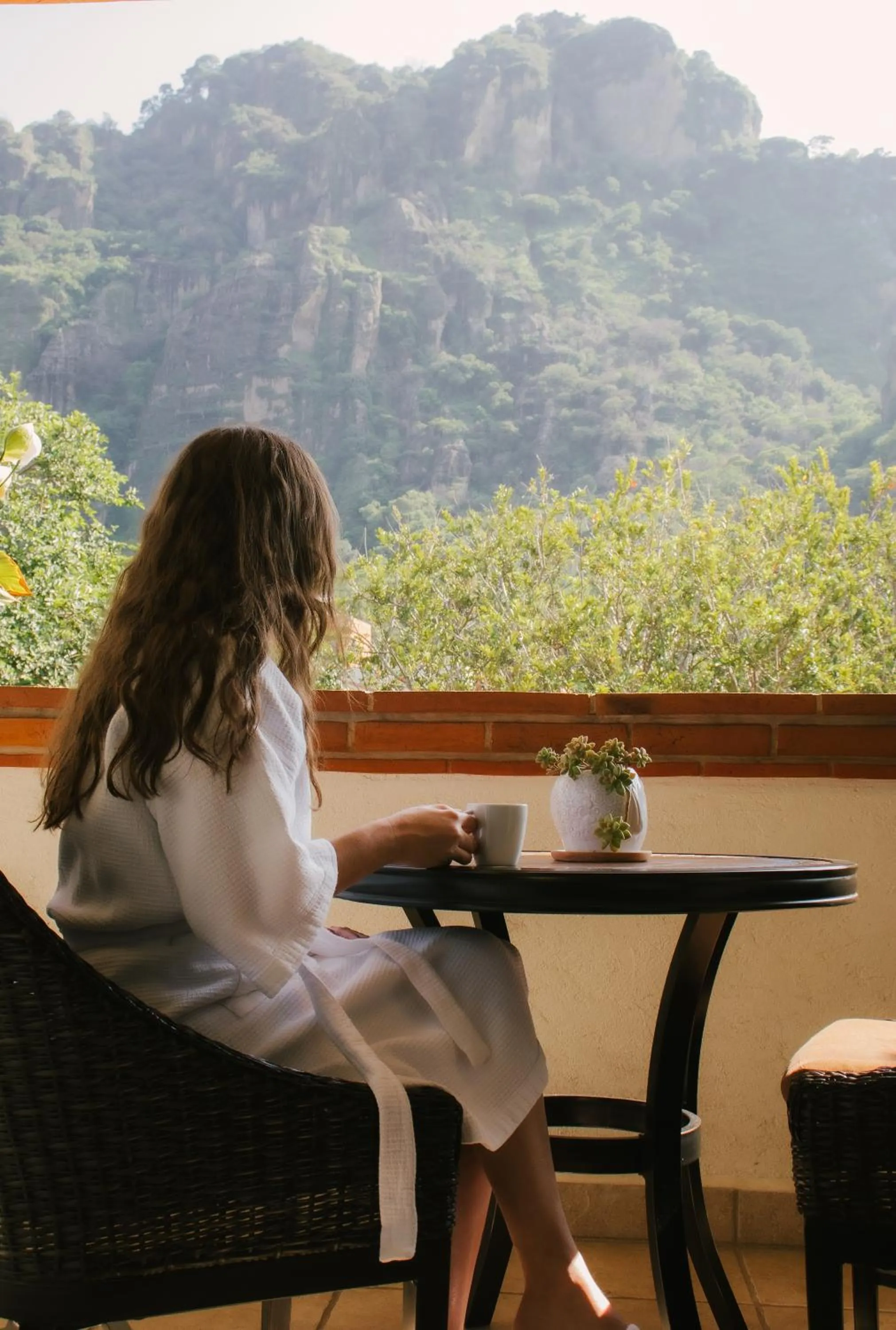 Balcony/Terrace in La Buena Vibra Wellness Resort & Spa