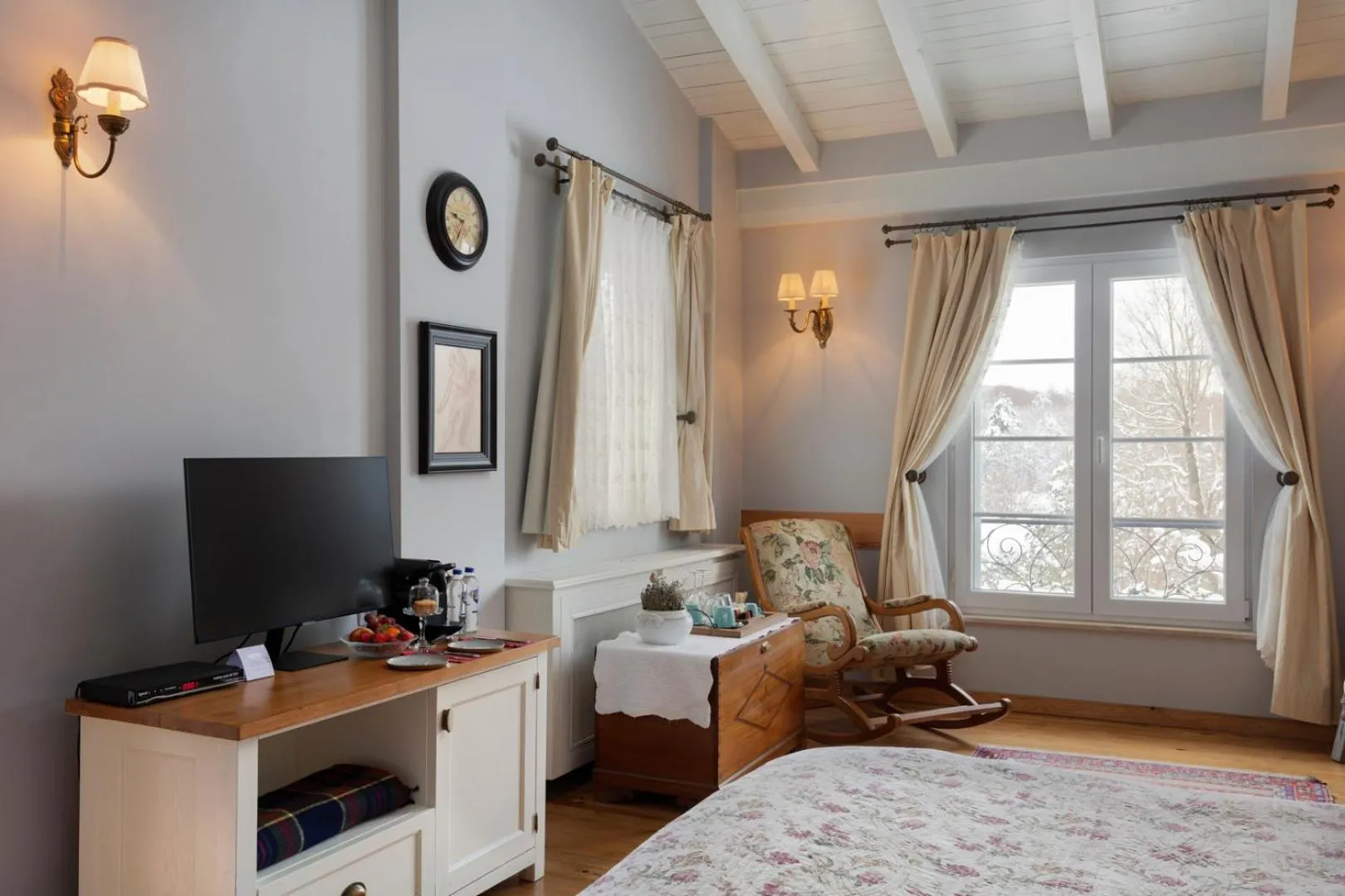 Bed in Casa Lavanda Boutique Hotel