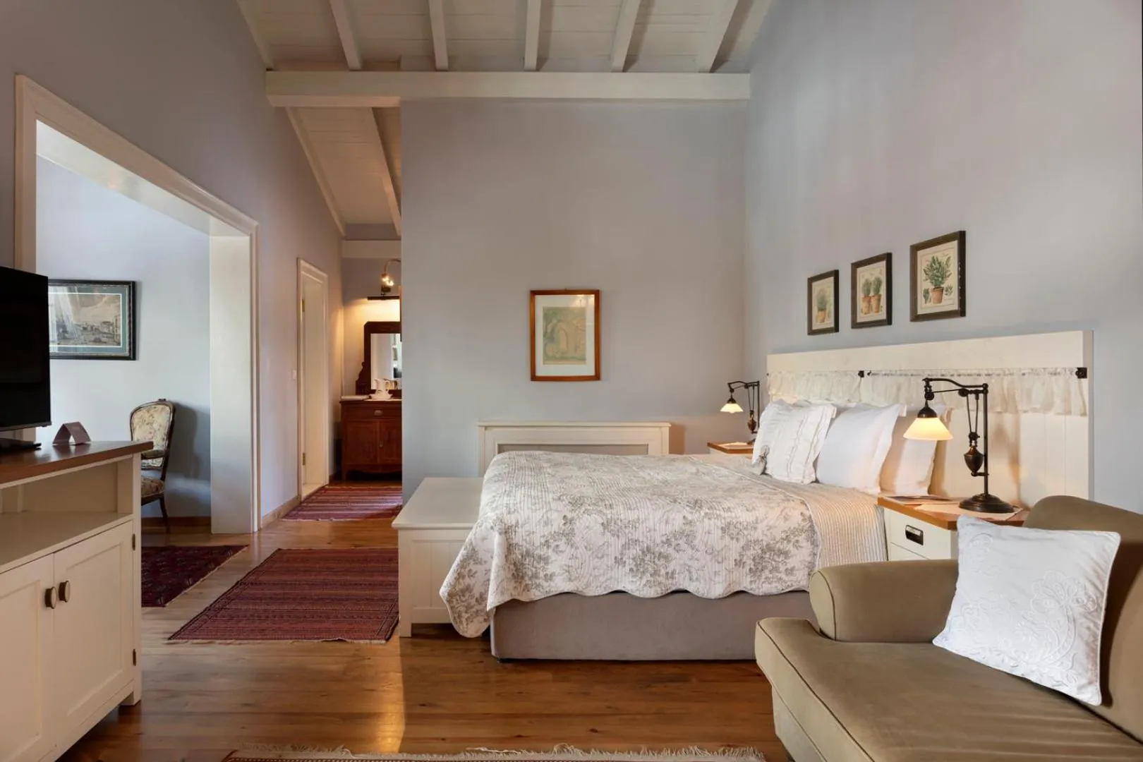 Bed in Casa Lavanda Boutique Hotel